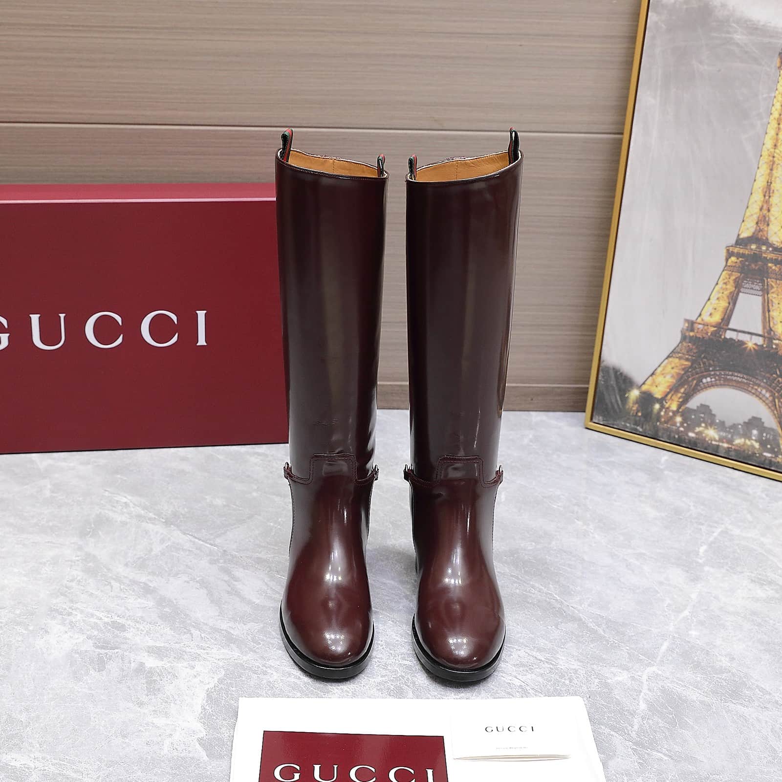 Gucci boot with slim Horsebit Women