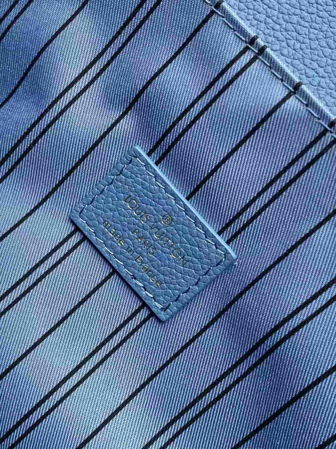 Louis Vuitton Pochette Métis Blue Jean Cowhide leather M27357 High