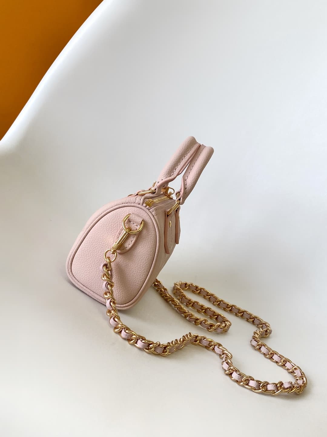Louis Vuitton Nano Speedy Monogram Empreinte Leather M14226 High