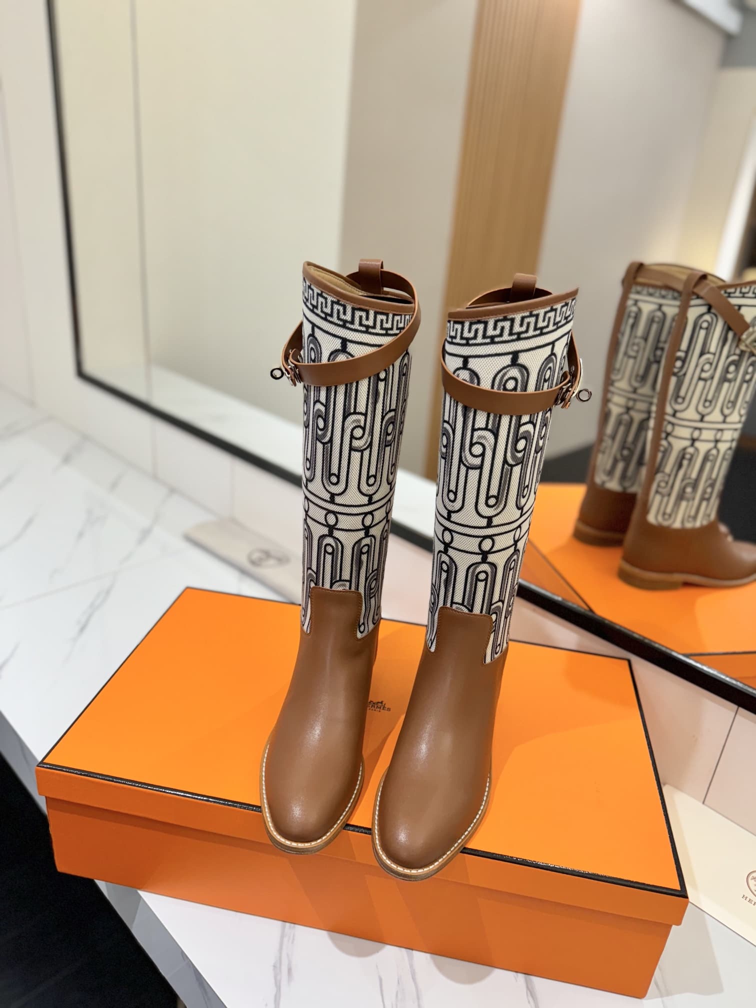 Hermes Jumping Boots Shoes Women
