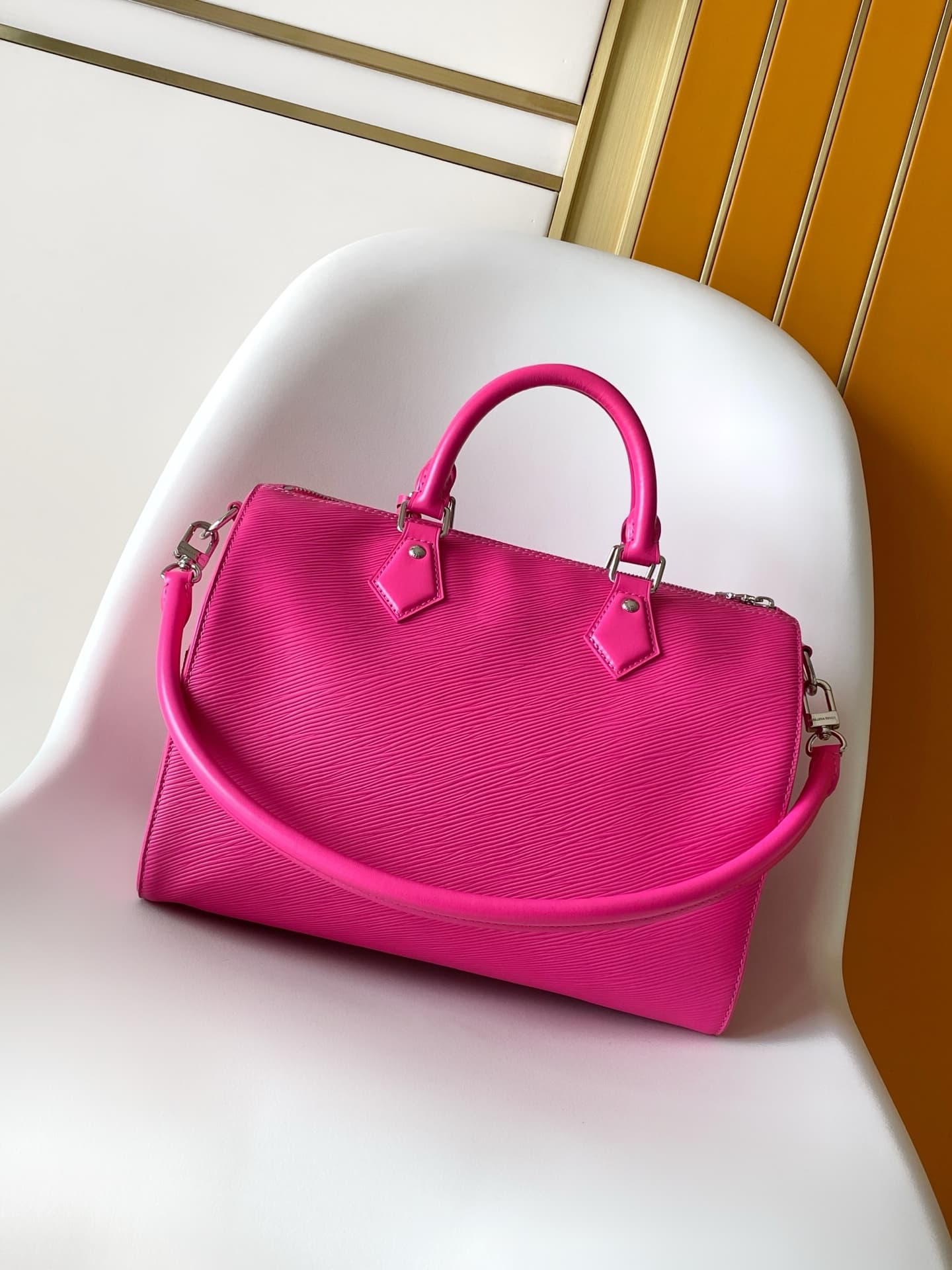 Louis Vuitton Speedy Soft 30 Rose Miami Cowhide leather M29466 High