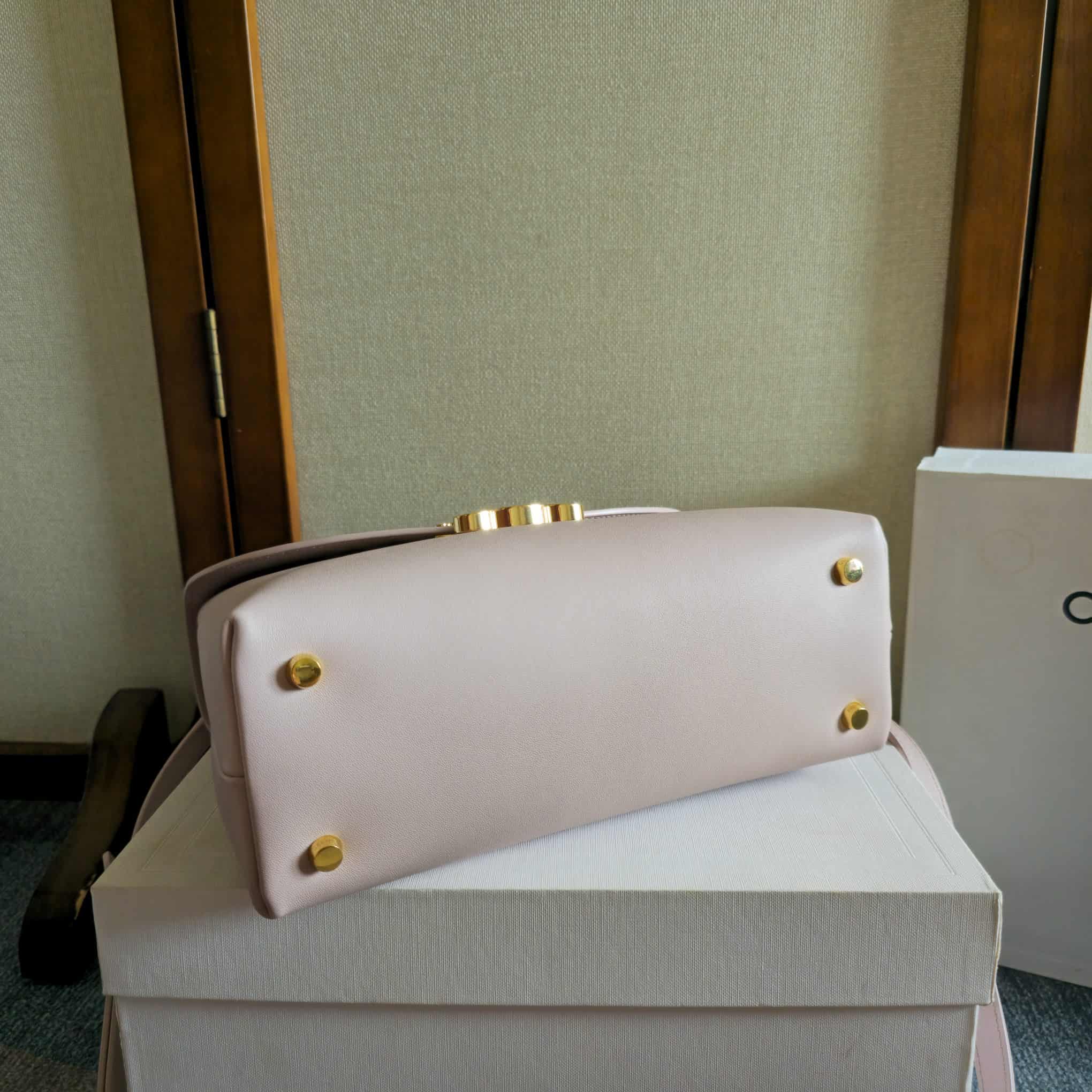 Celine Small Nino bag in Light Pink Supple Calfskin High