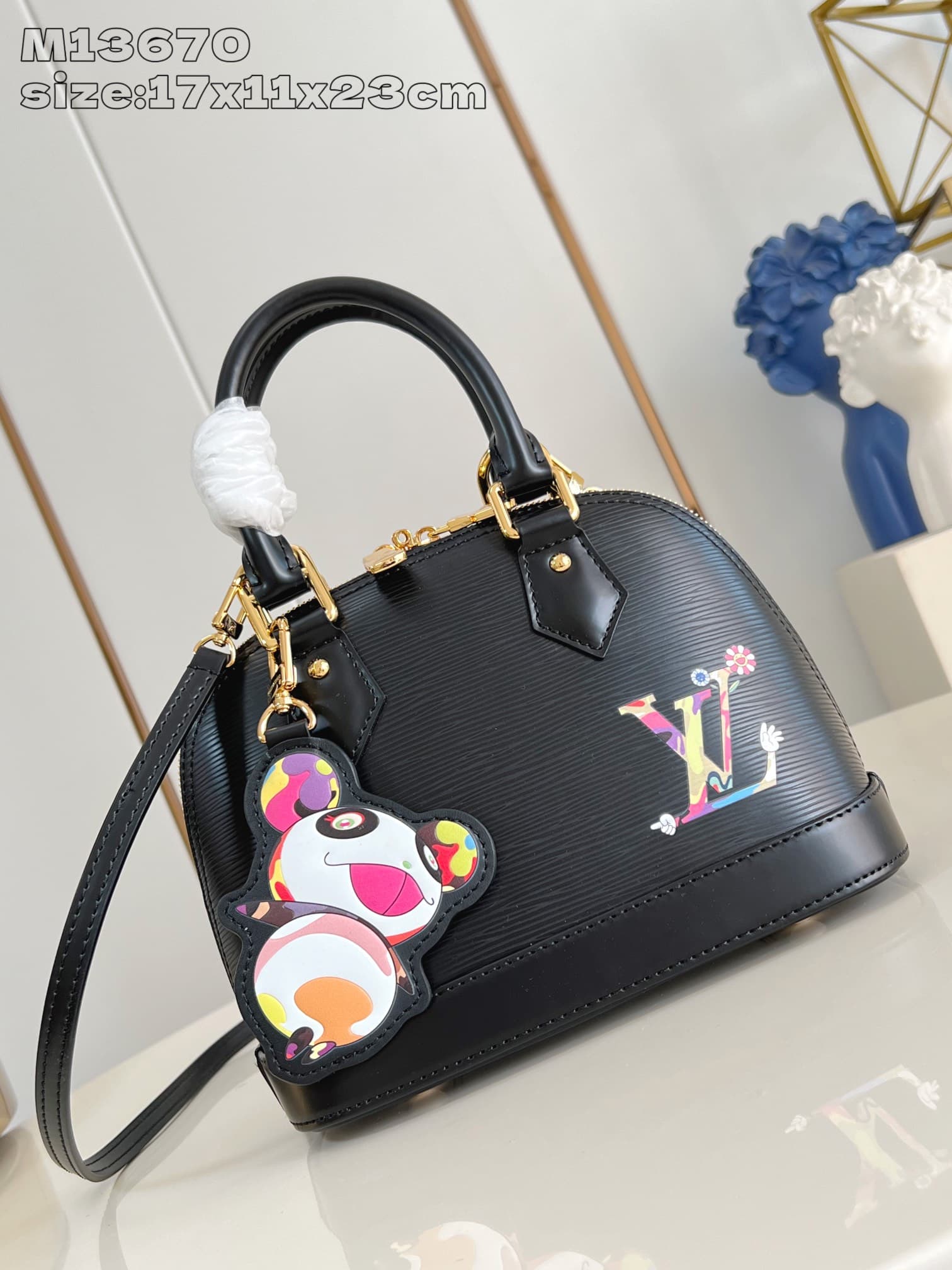 Louis Vuitton x Murakami Alma BB Epi grained cowhide leather M13670 High