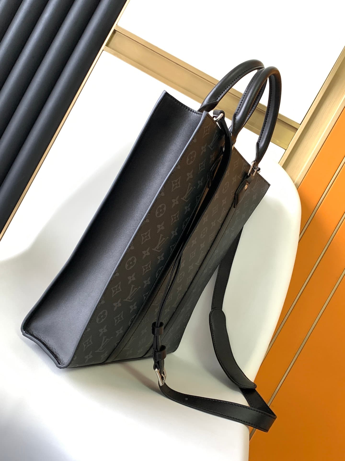 Louis Vuitton Sac Plat Monogram Eclipse coated canvas M46452 High