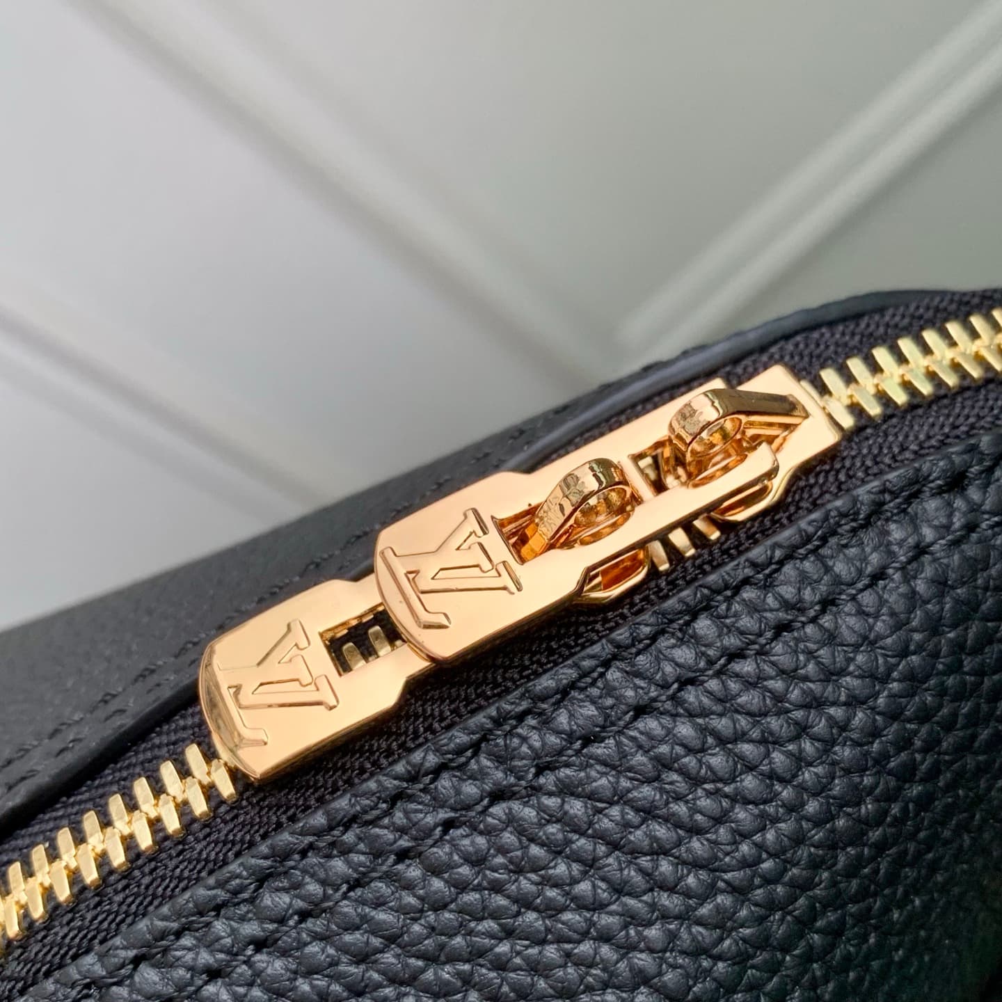 Louis Vuitton Alma Trunk BB Black Calfskin leather M29445 High