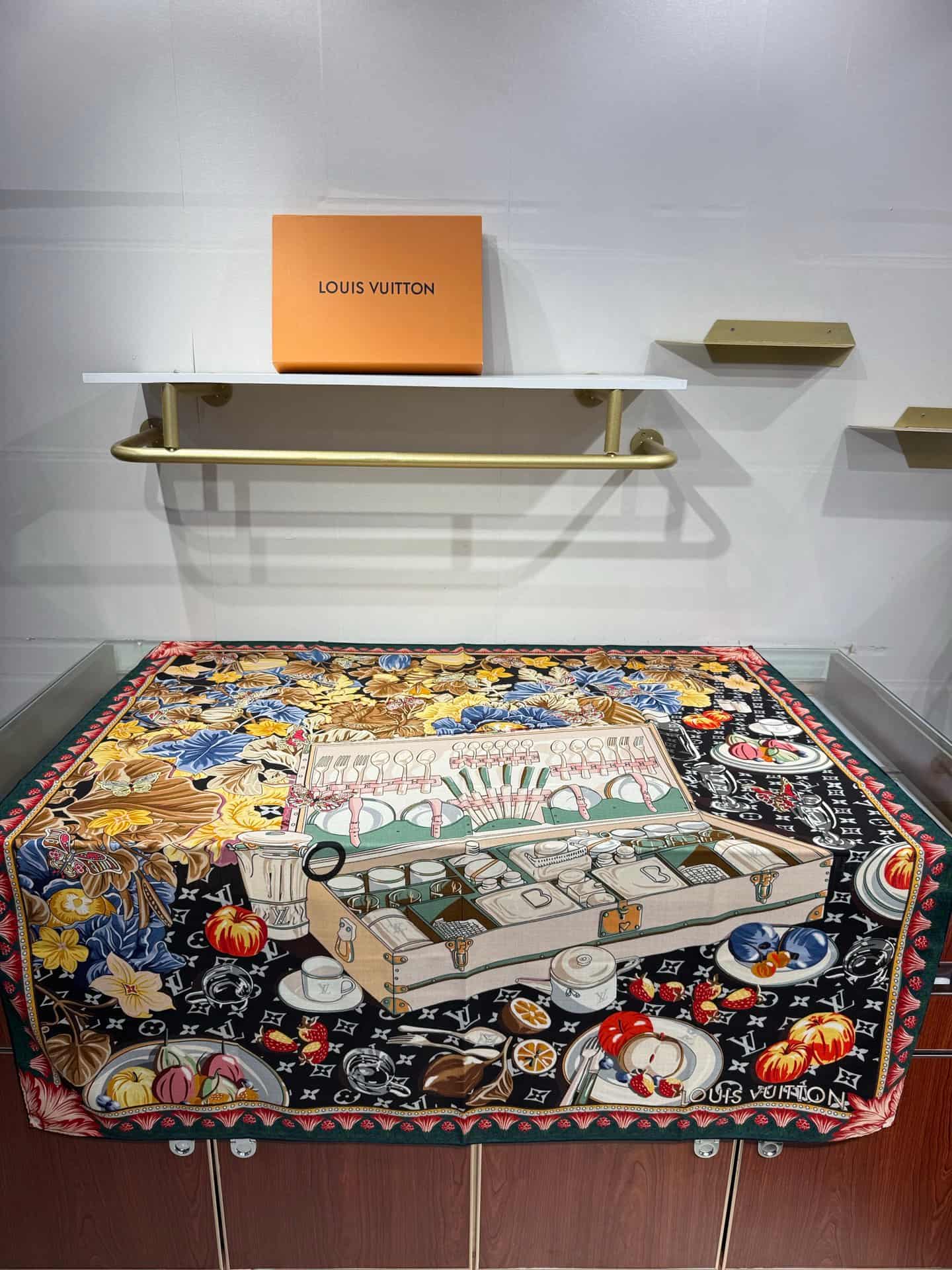 Louis Vuitton Reversible Cashmere Shawl