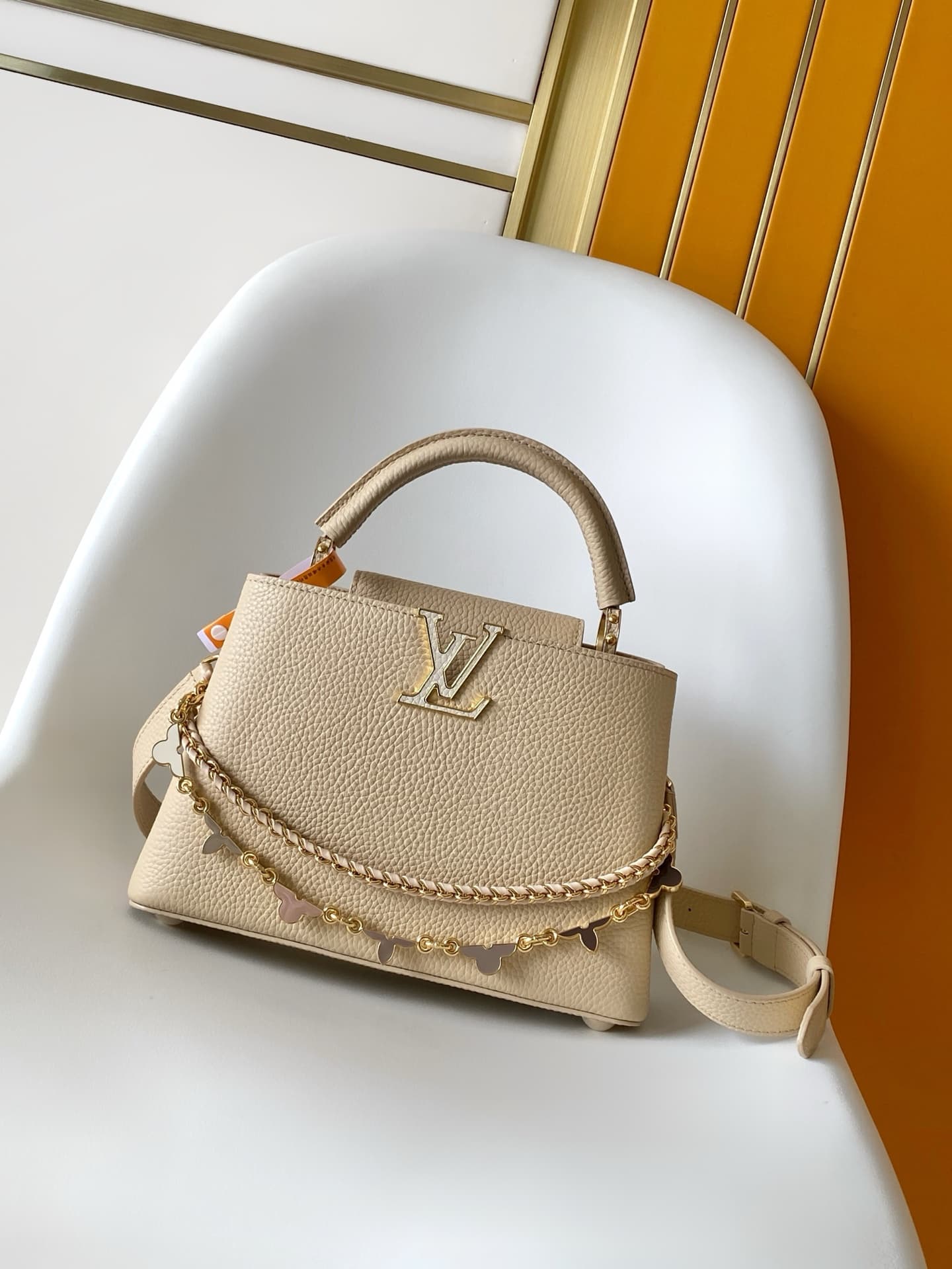 Louis Vuitton Capucines MM Sable Taurillon leather M29955 TOP