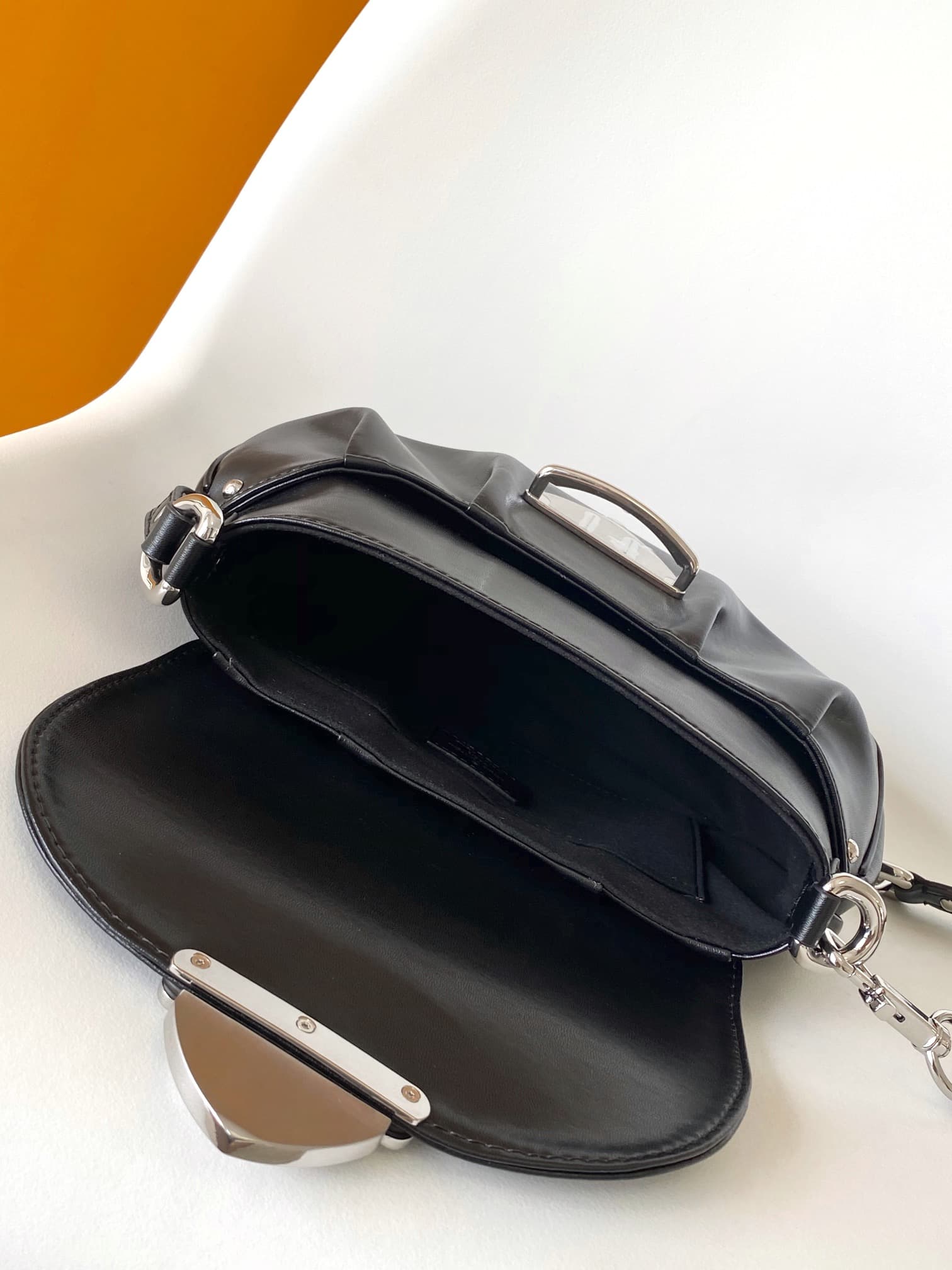 Louis Vuitton Sunset Vibe Black Lambskin leather M12192 High