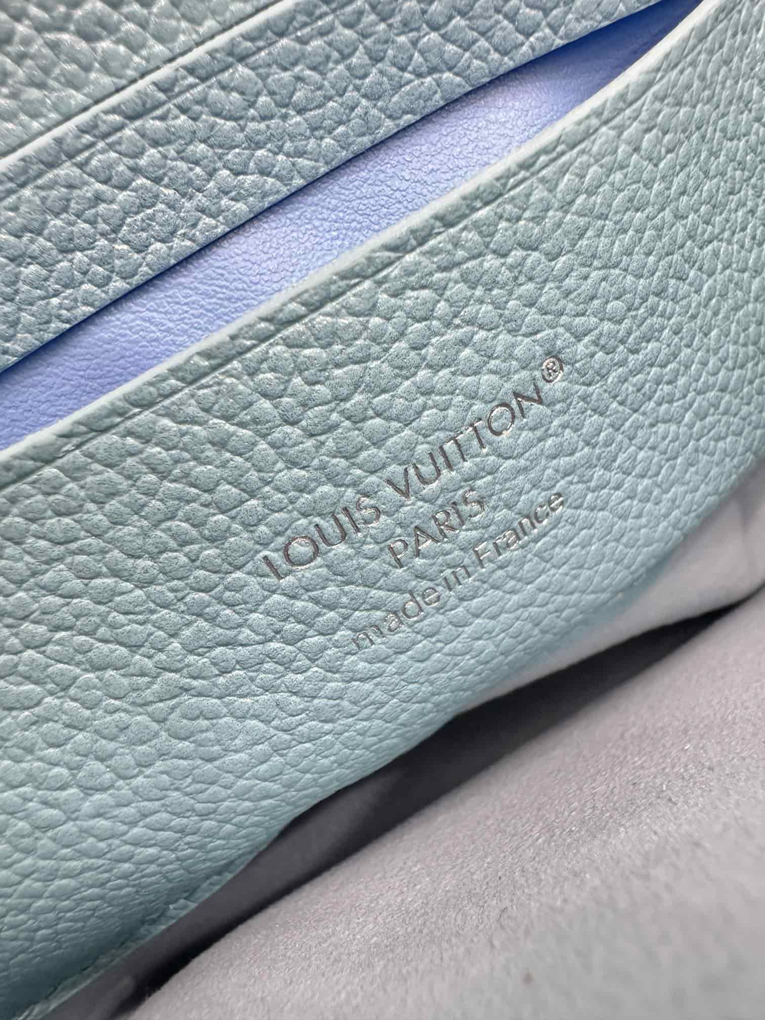 Louis Vuitton Madeleine Nano Embossed, grained cowhide leather M12211 Top