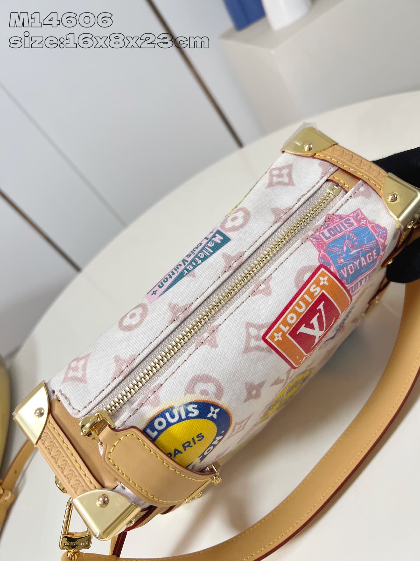 Louis Vuitton Side Trunk MM Monogram Coated canvas M14606 High
