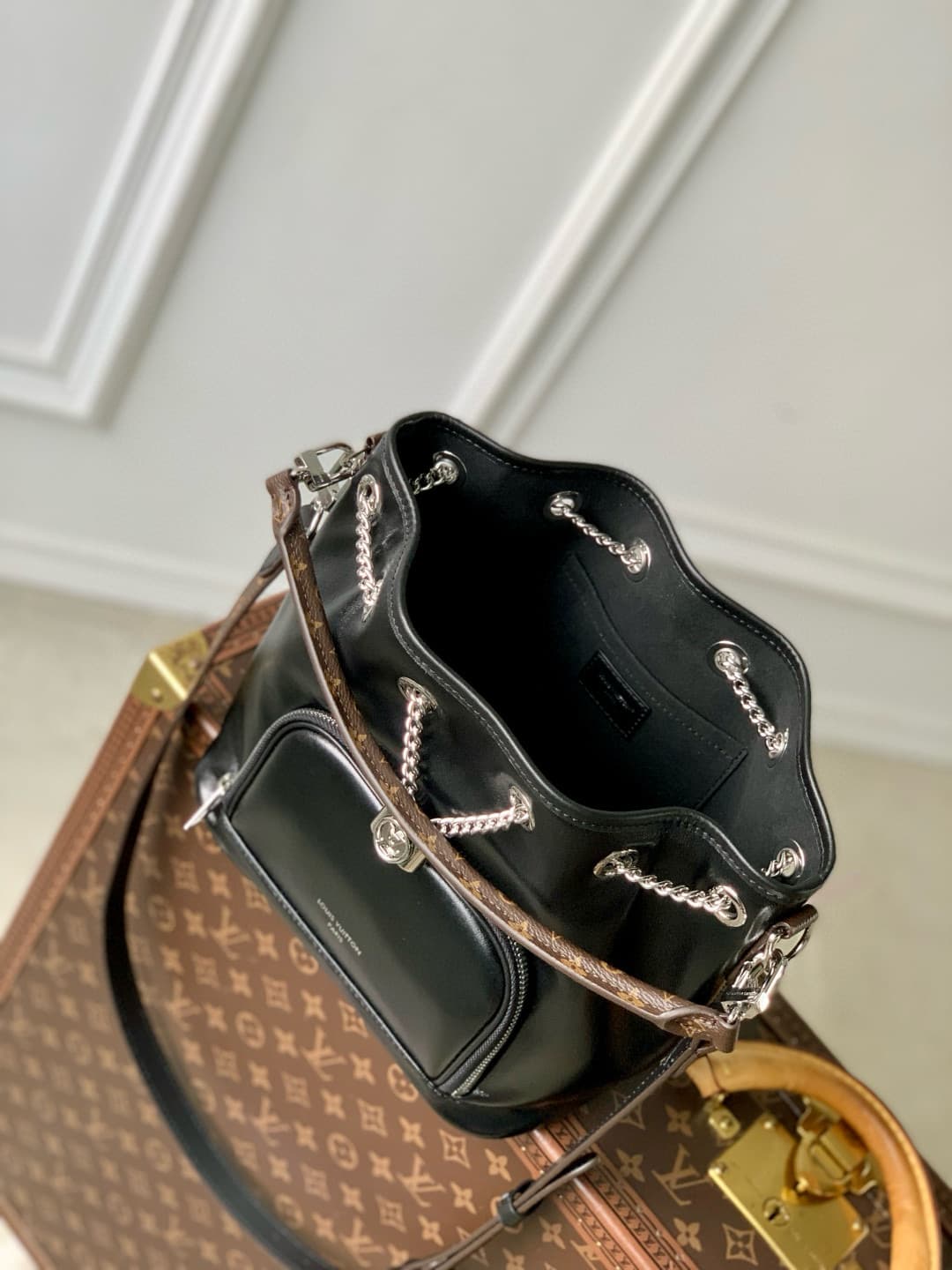 Louis Vuitton  No Way Vibe Black Lamb leather M14377 High