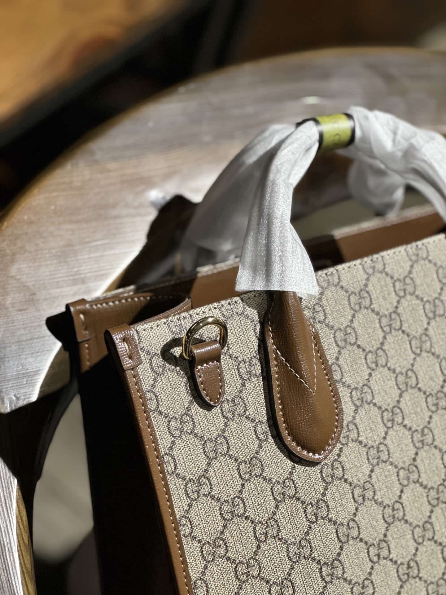 GUCCI Small tote bag in GG Supreme