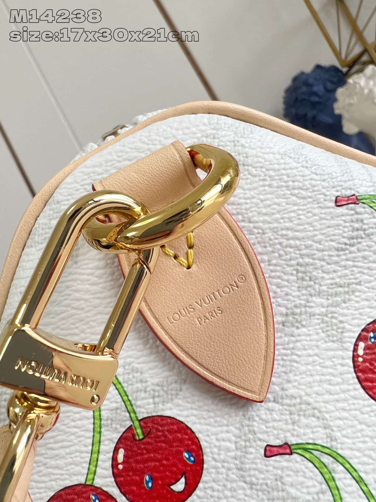 Louis Vuitton x Murakami Speedy Soft Bandoulière 30 Monogram cherry coated canvas M14238 High