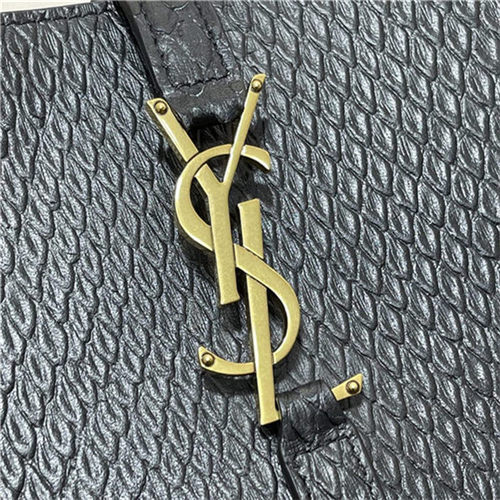 LE 5 À 7 HOBO BAG IN LIZARD SHINY LEATHER High