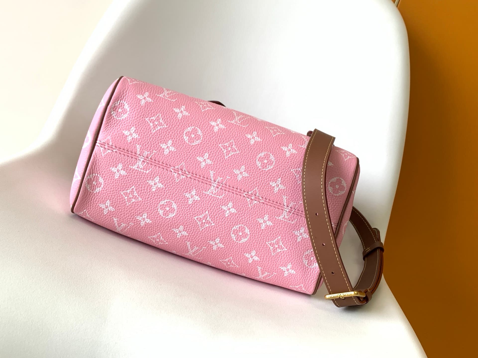 Louis Vuitton Speedy P9 Bandoulière 25 Pink Sakura Calf leather M15279 High