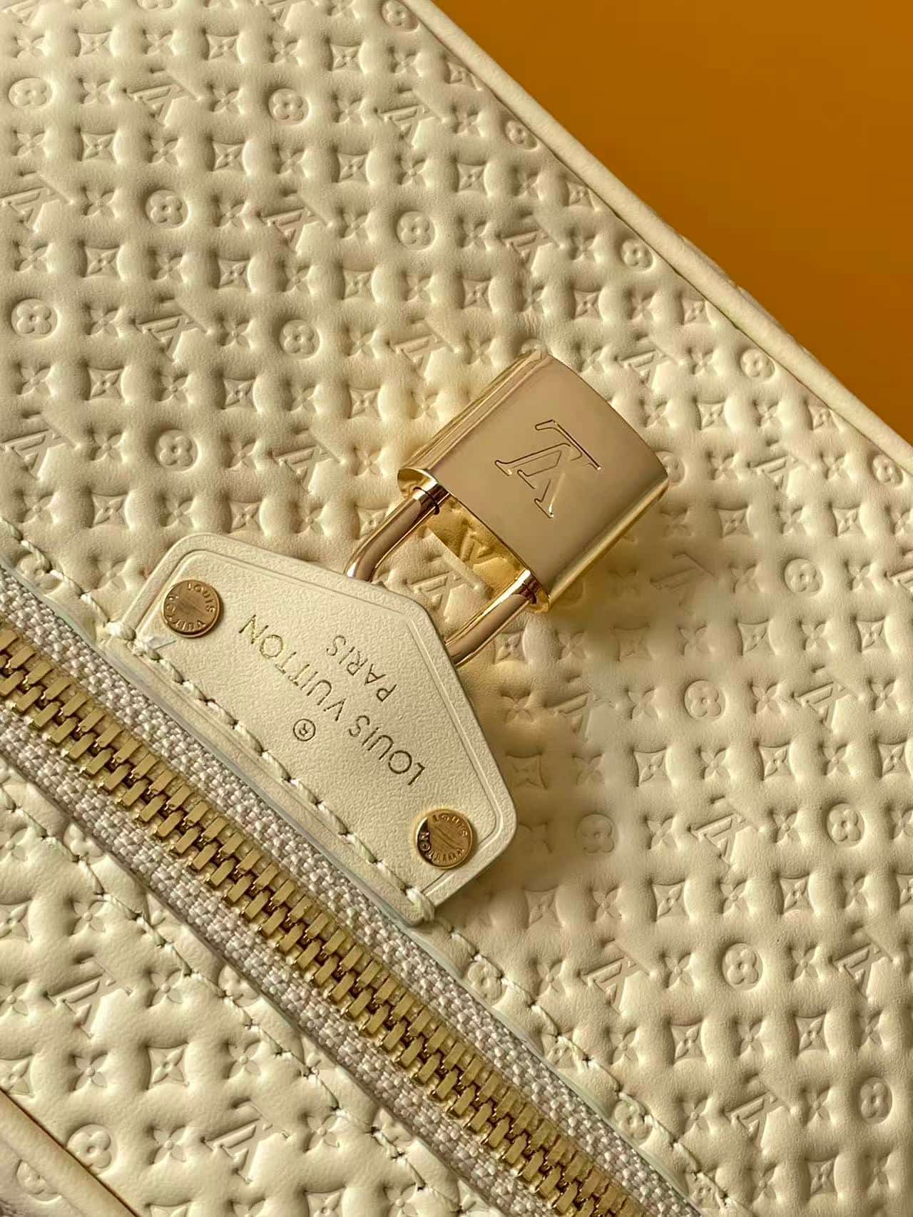 Louis Vuitton Vanity Chain Pouch Banana Calfskin leather M29051 High