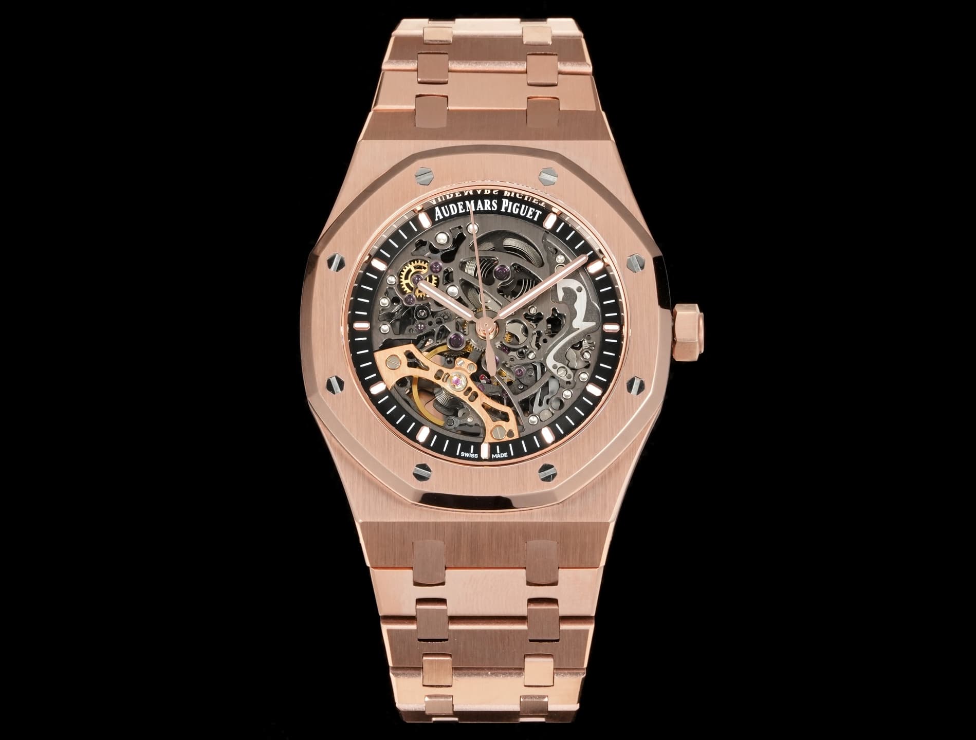 Audemars Piguet Royal Oak Double Balance Wheel Openworked Watch TOP