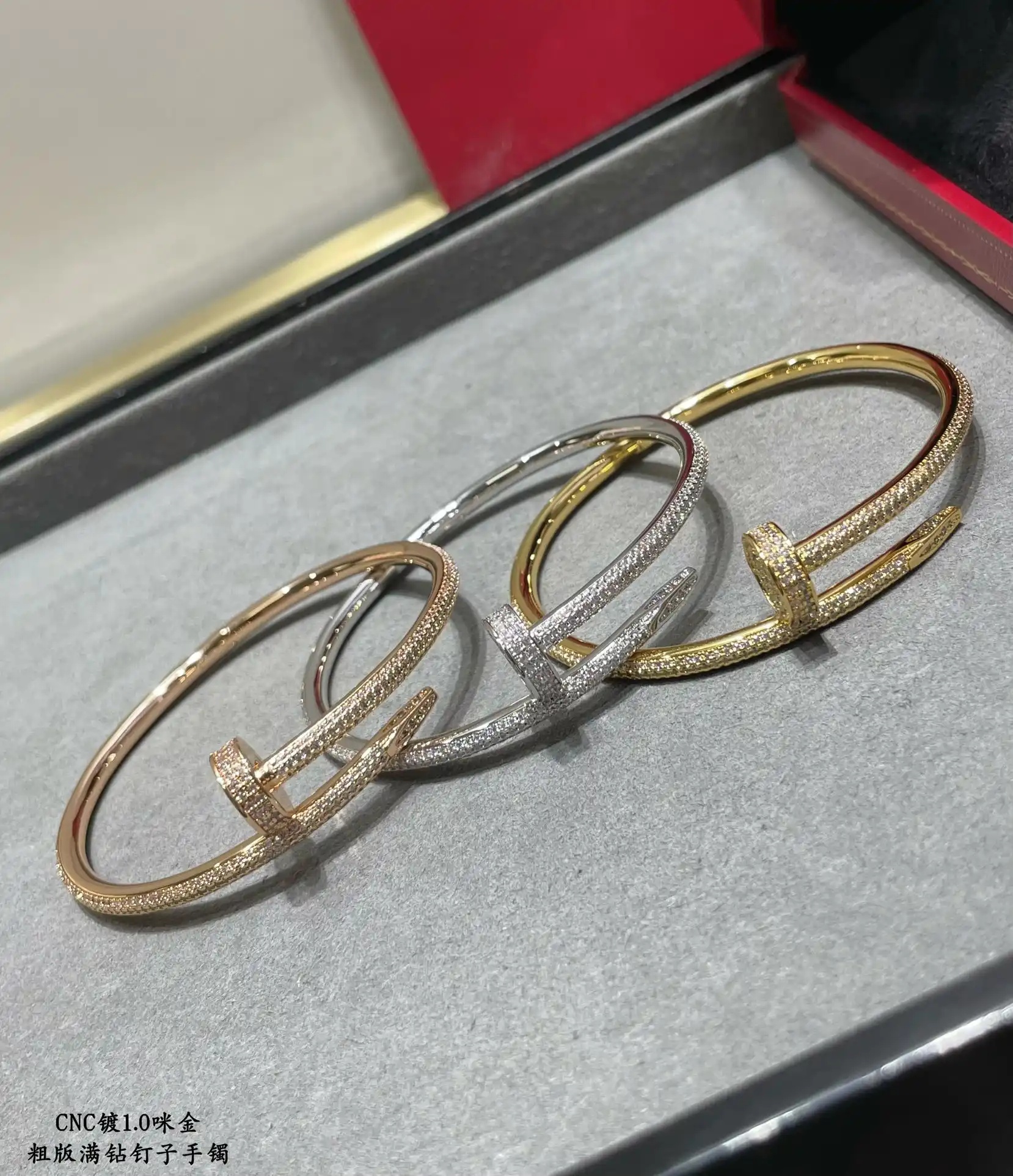 Cartier Juste Un Clou Bracelet Classic Model Diamonds High