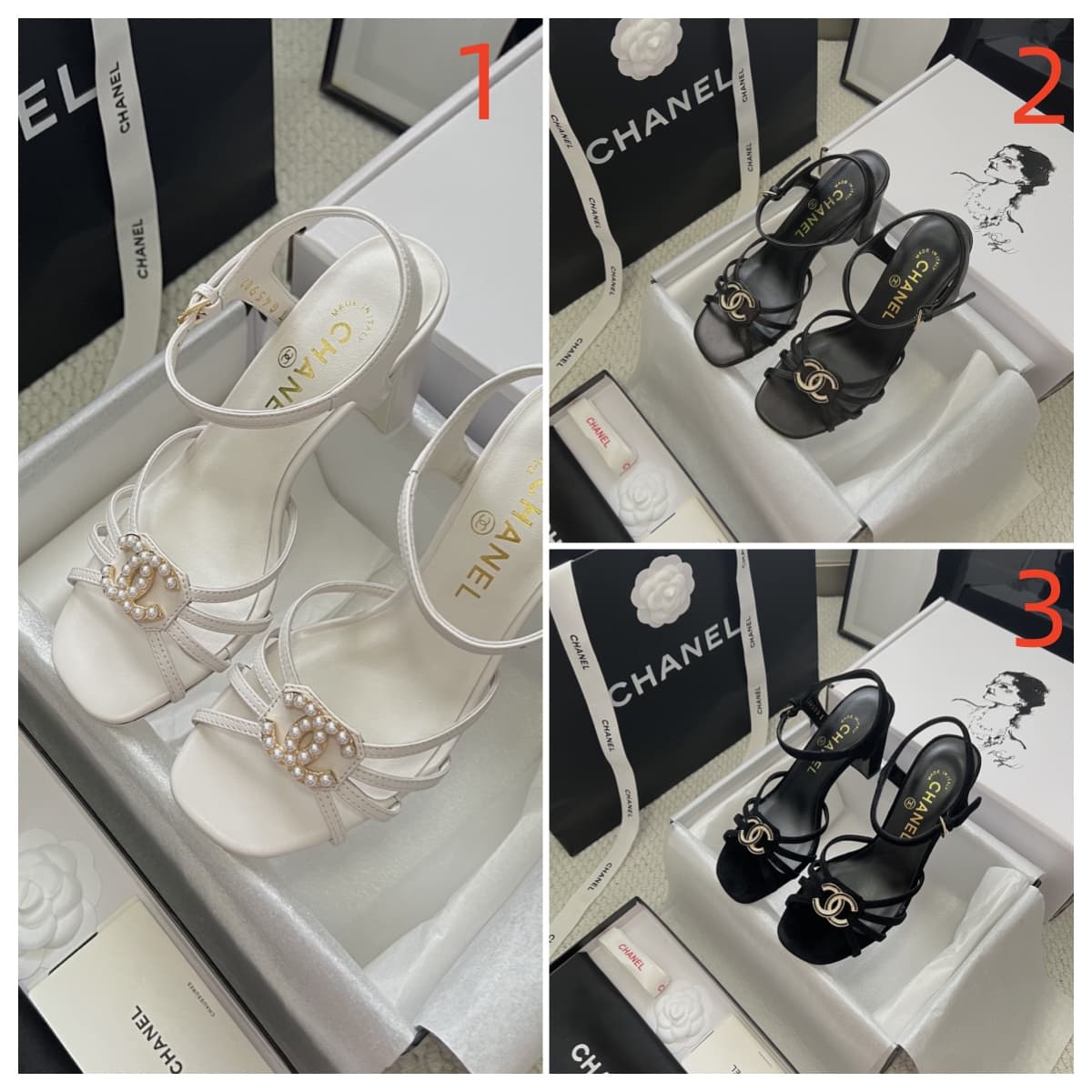 Chanel Sandal Shoes High Women