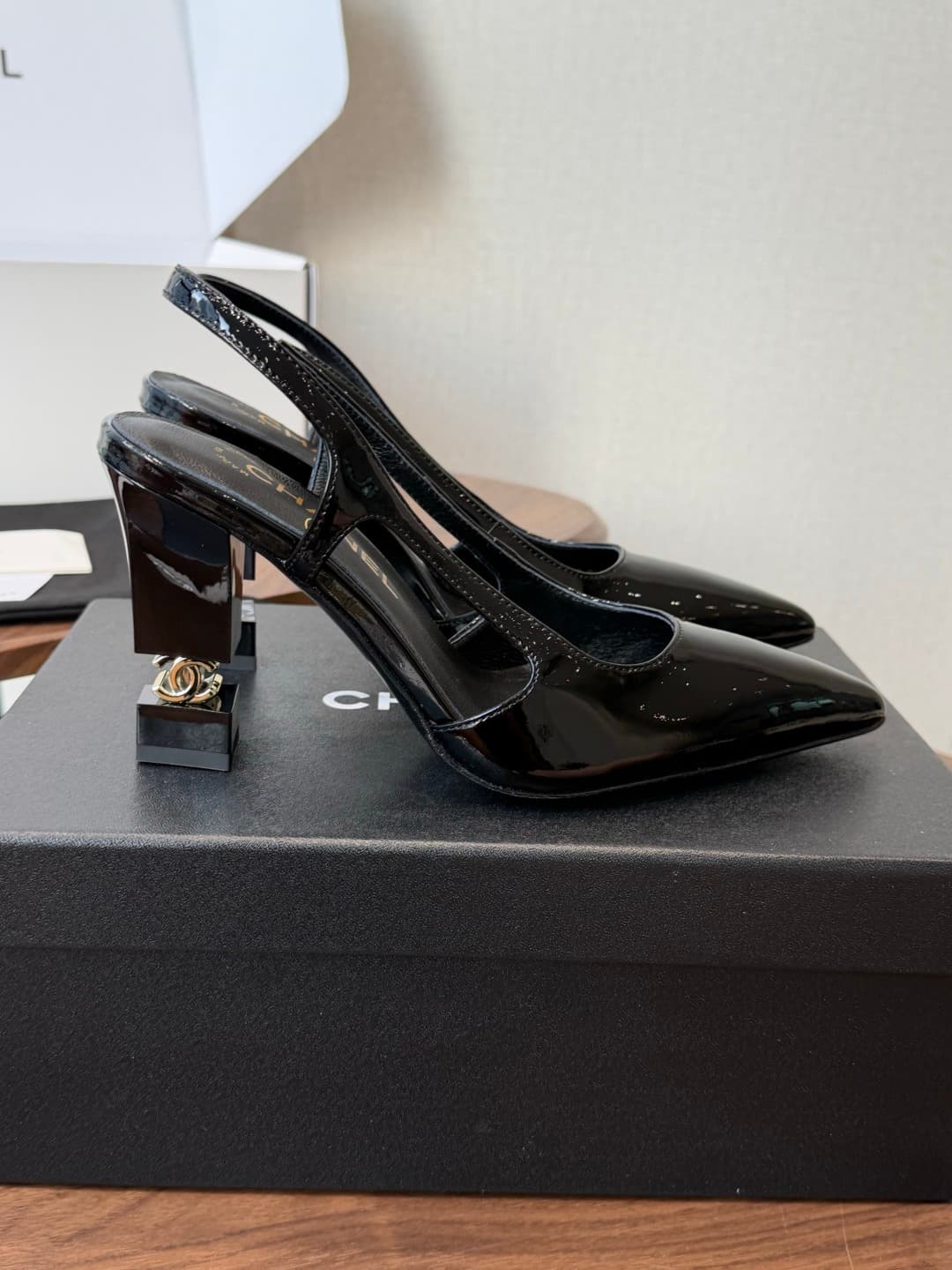 Chanel Slingback Pump Shoes Women