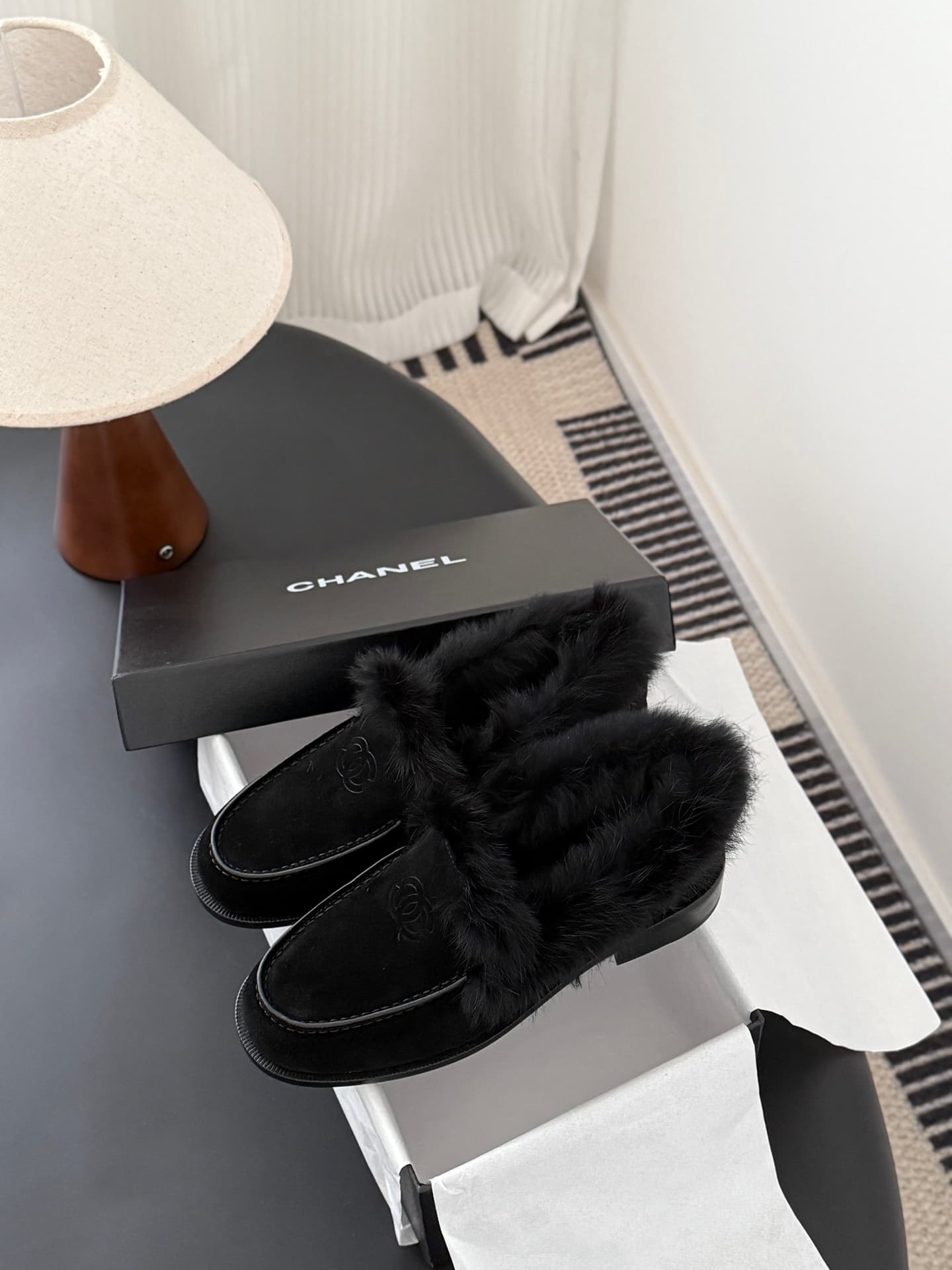 Chanel Mocassins Loafers Shoes Women