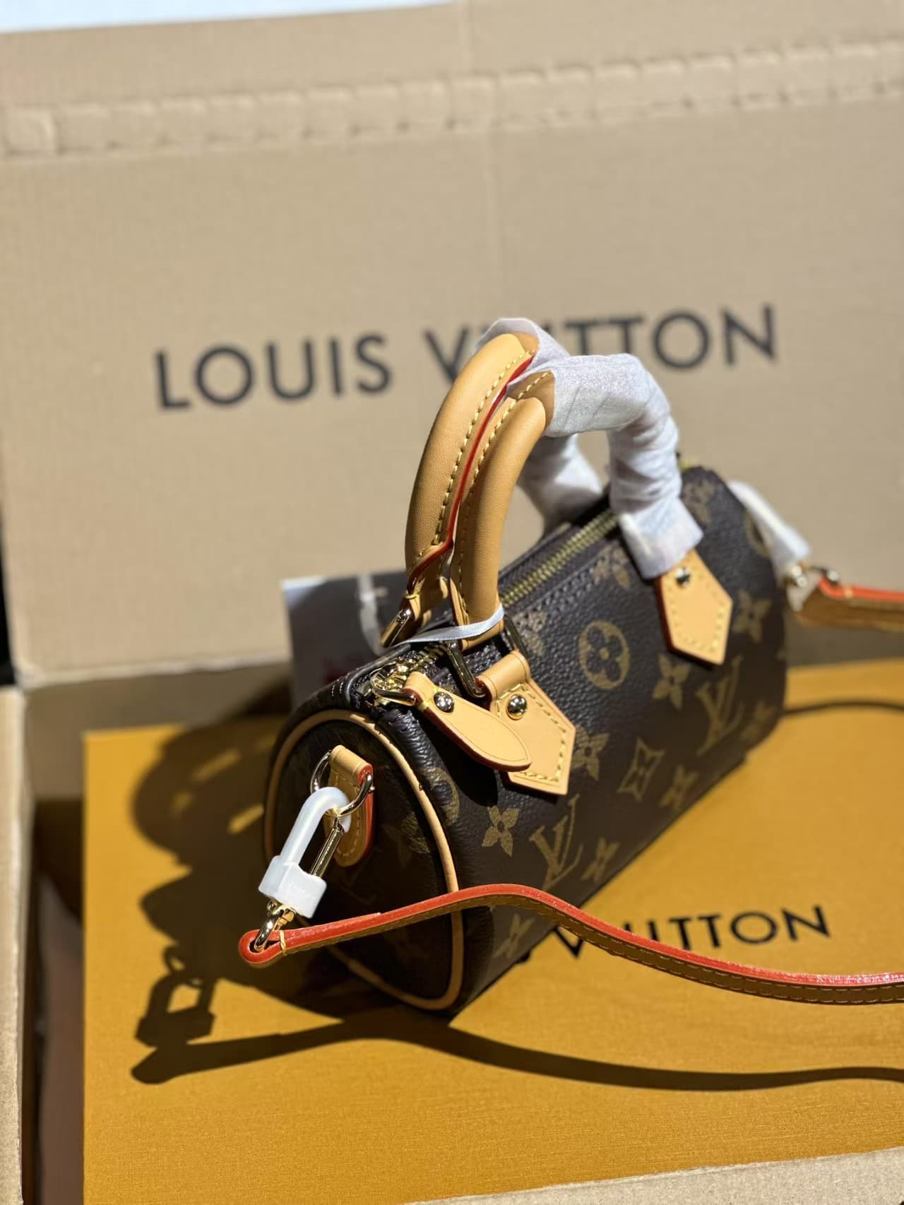 Louis Vuitton Nano Speedy Bag Monogram Canvas M81085 High