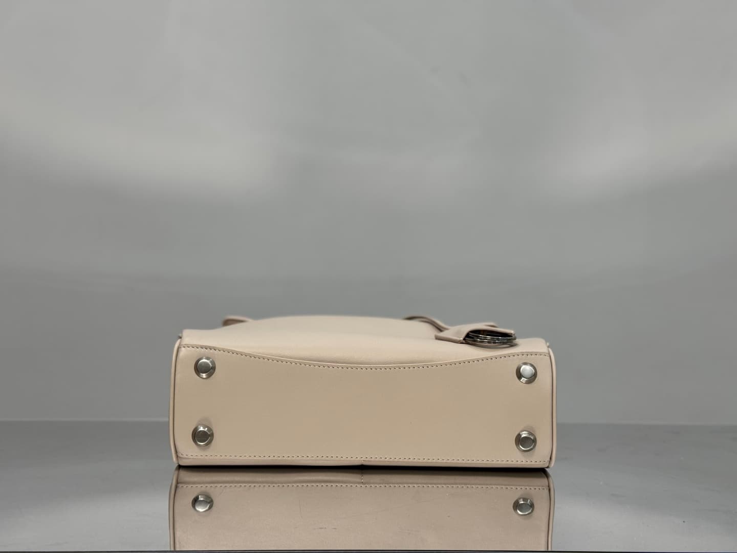 Balenciaga Rodeo Small Bag in Beige Leather With Silver-Tone Metal TOP