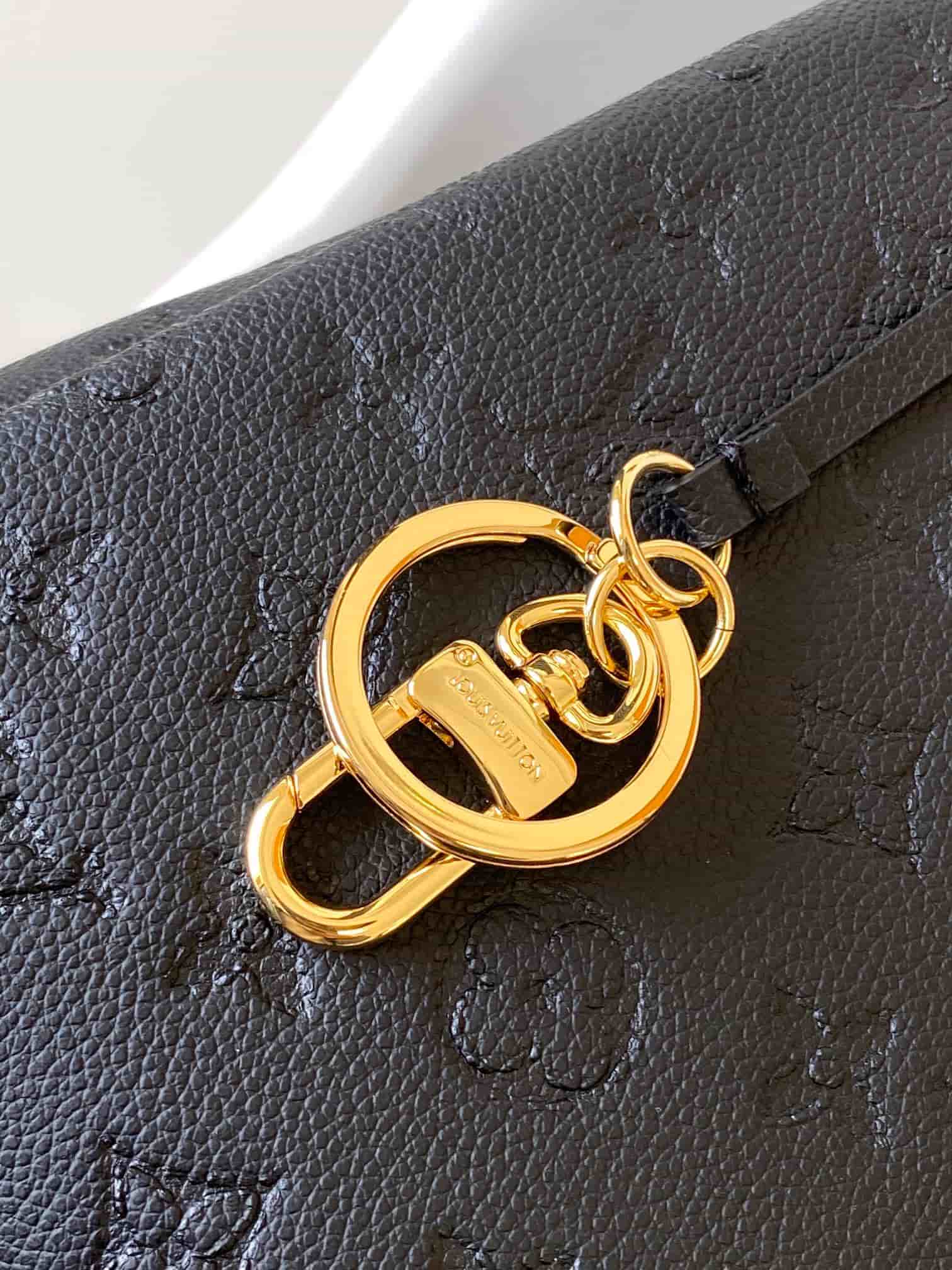 Louis Vuitton Surene MM handbag Monogram Empreinte embossed leather M41066 High