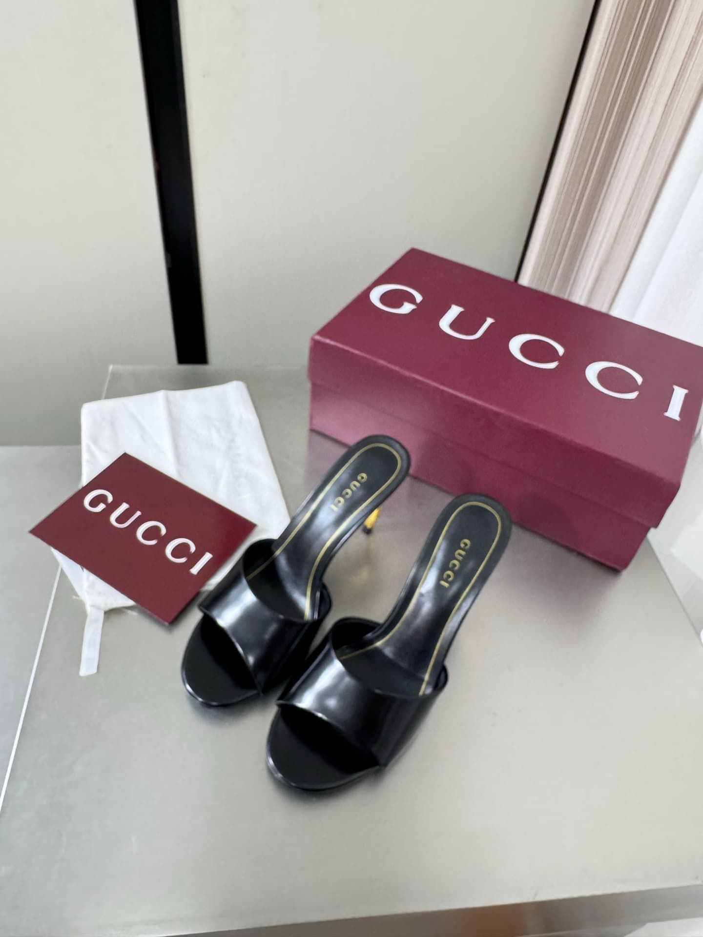 Gucci Castello Slides Shoes Women