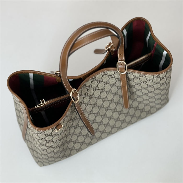 Gucci GG EMBLEM LARGE TOTE BAG 815213 High