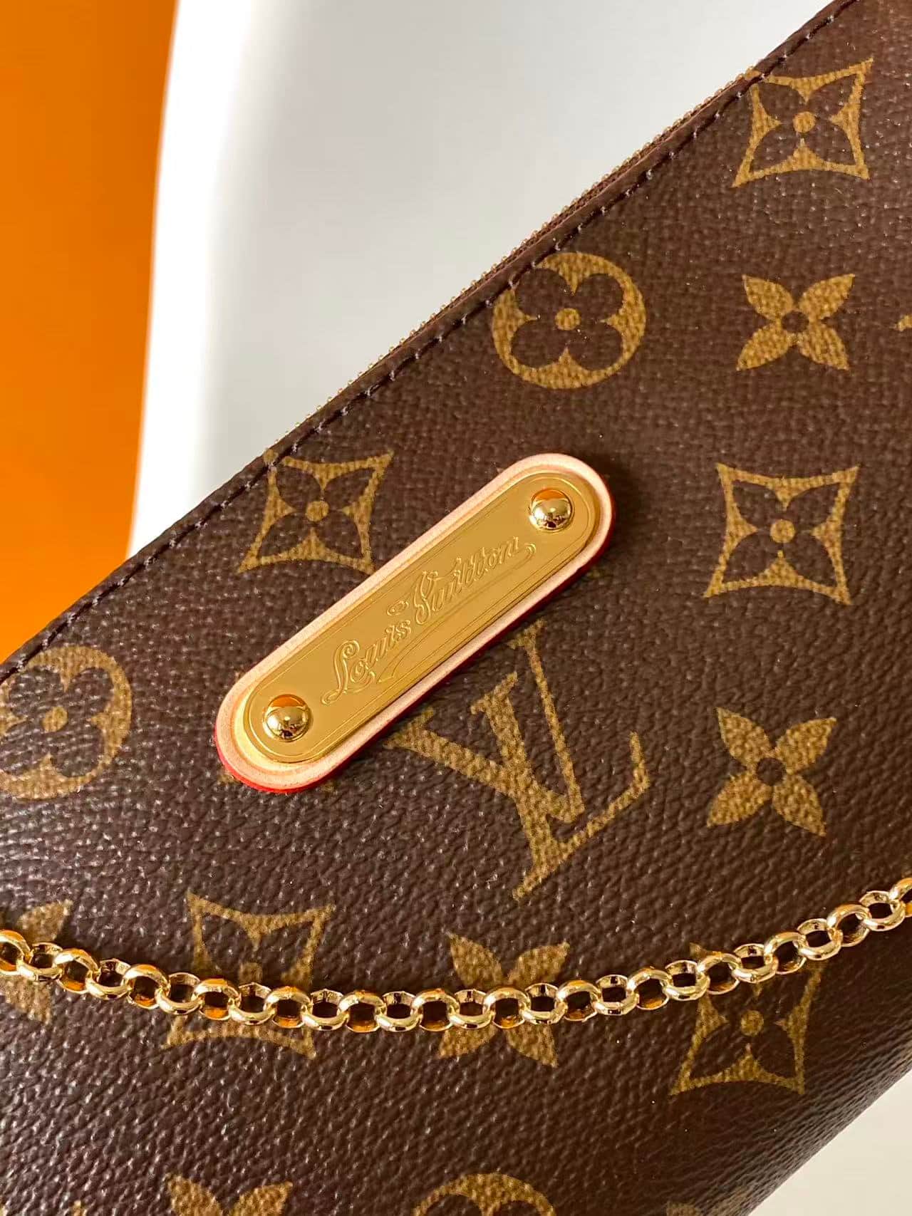 Louis Vuitton Pochette Eva Monogram coated canvas M13567 High