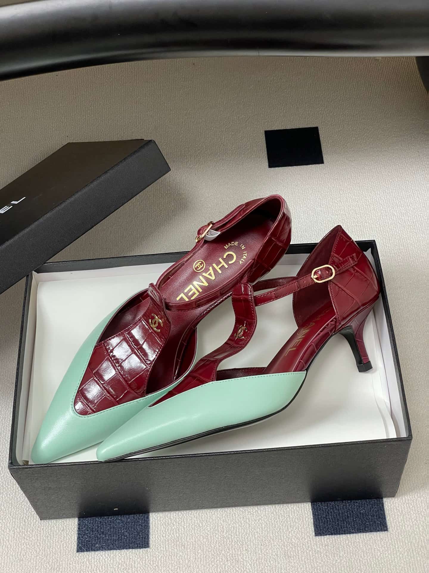 Chanel Mary Jane Pumps Shoes Women
