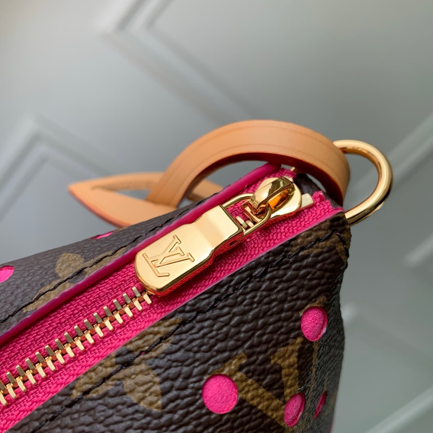 Louis Vuitton Pochette Accessoires Monogram Perfo/Pop Crush Coated Canvas M29001 High