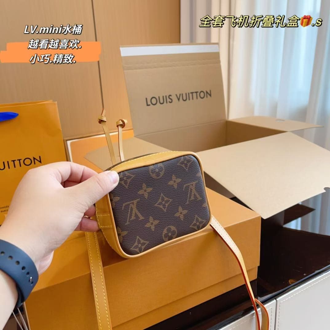 Louis Vuitton Nano Noe Bag Monogram M81266 High