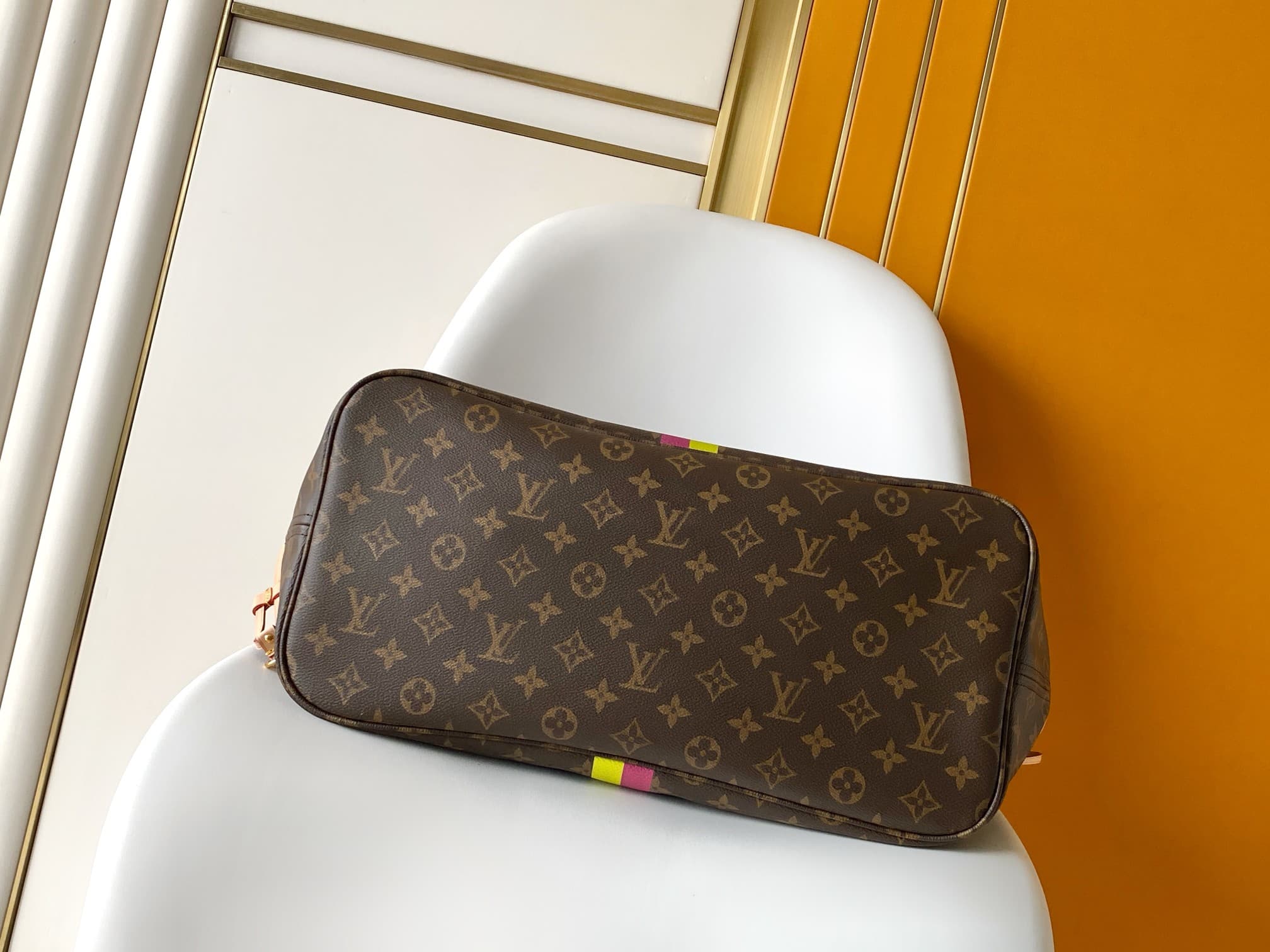 Louis Vuitton Neverfull GM Mon Monogram Beige canvas P01923 High