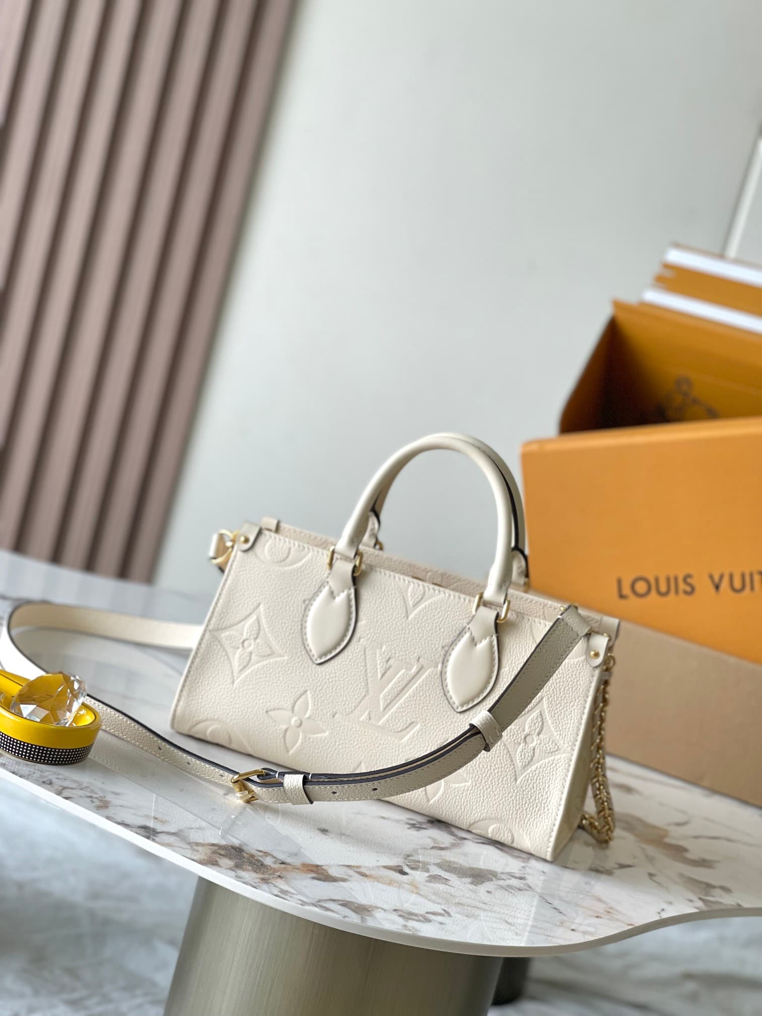 Louis Vuitton OnTheGo East West Monogram Empreinte Leather M23698 Top