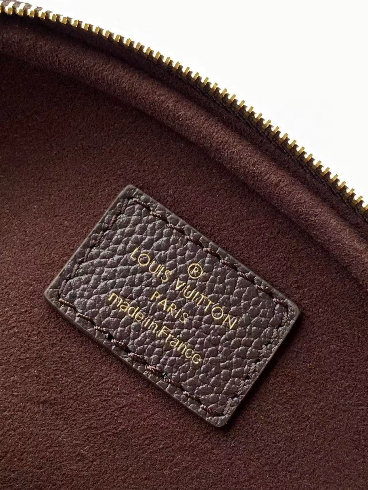Louis Vuitton Mini Bumbag Monogram Empreinte embossed grained cowhide leather M13827 Chocolate High
