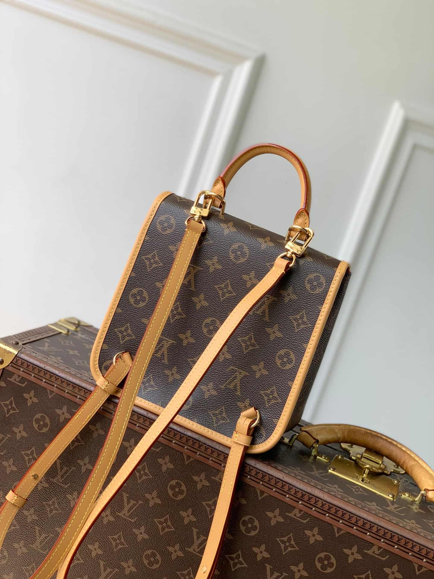 Louis Vuitton DIANE Backpack Monogram coated canvas M29766 High