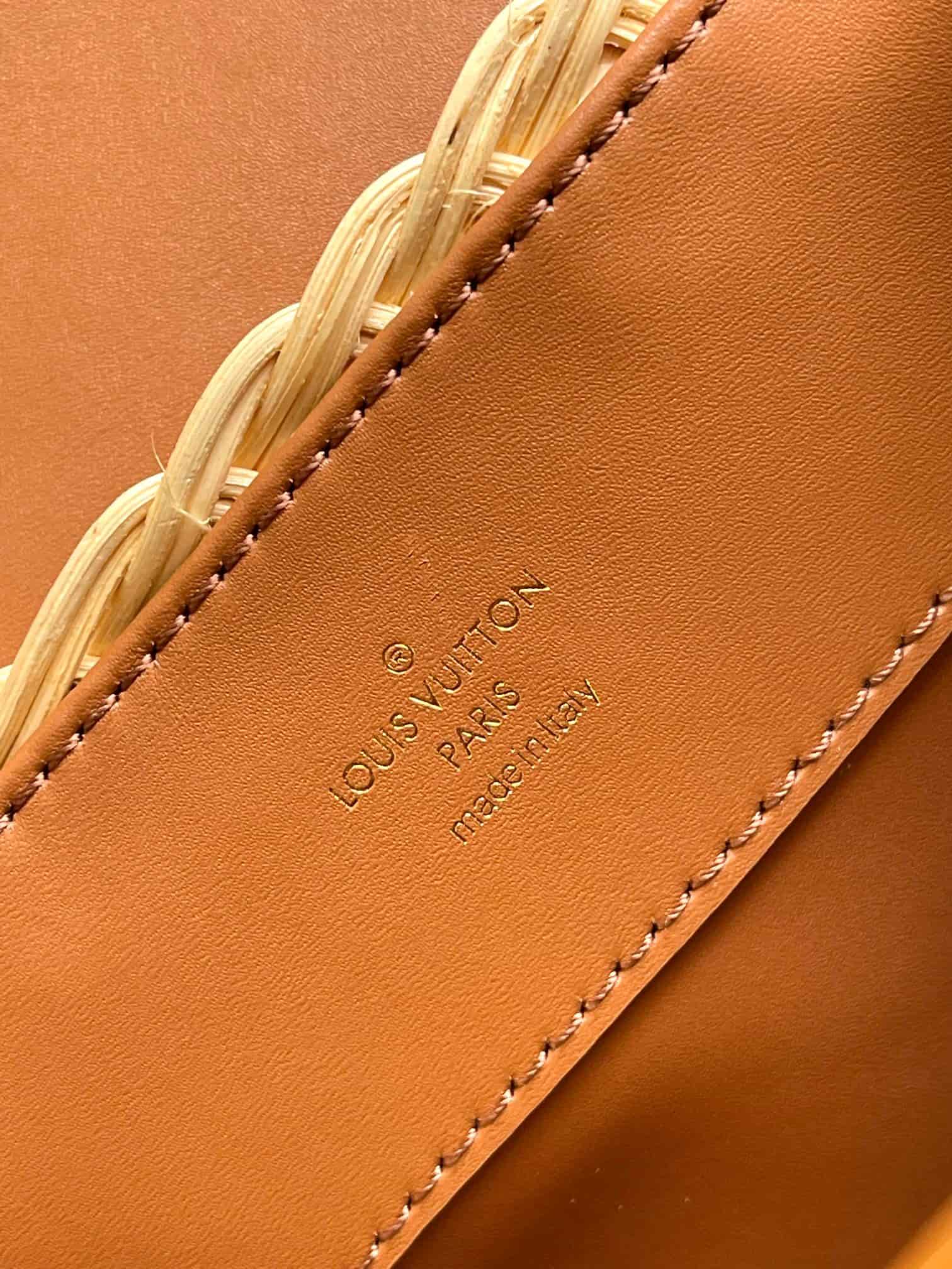 Louis Vuitton Capucines BB Cowhide and rattan M22173 Tan Top