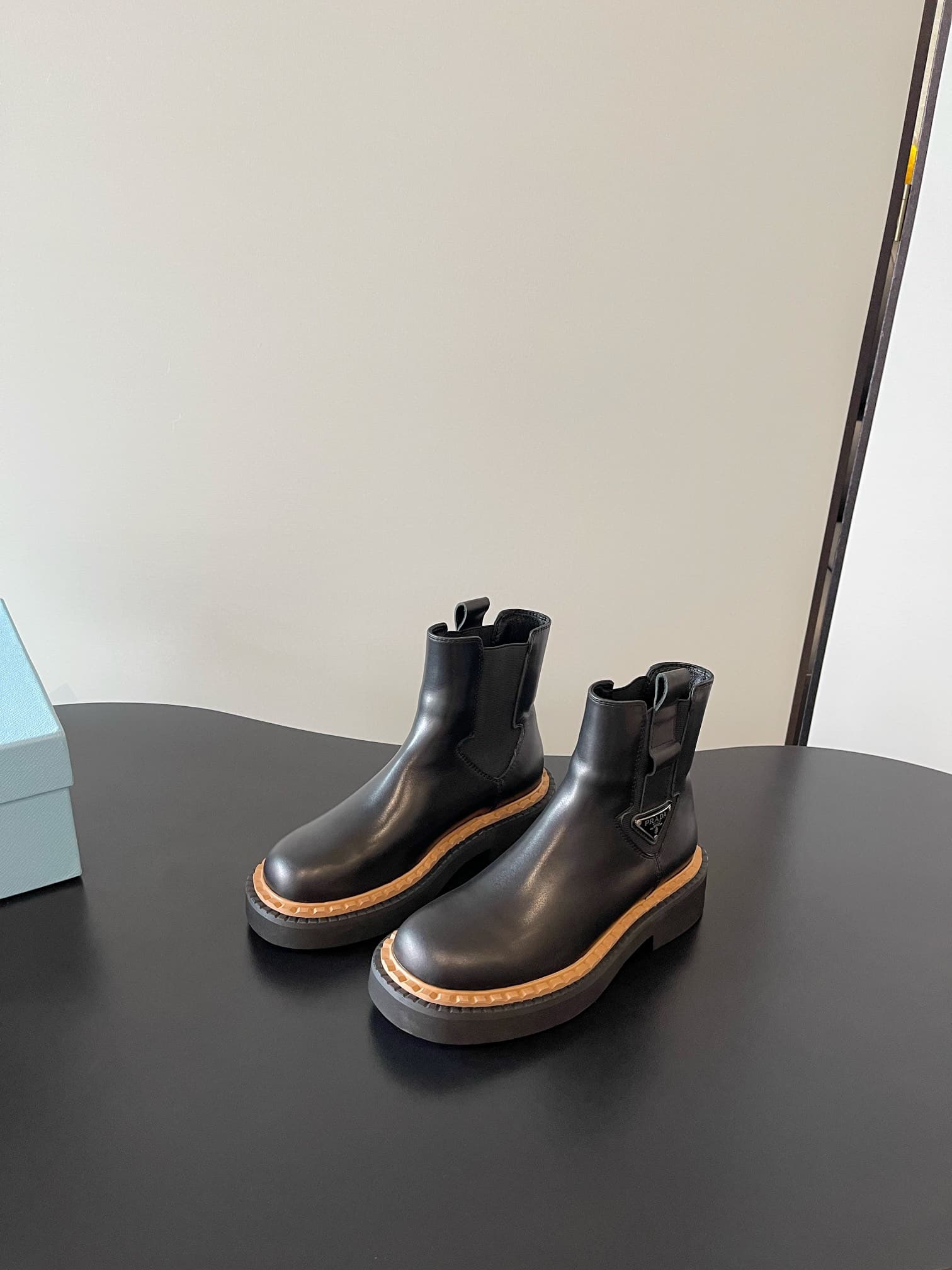 Prada Leather Boots Shoes Women