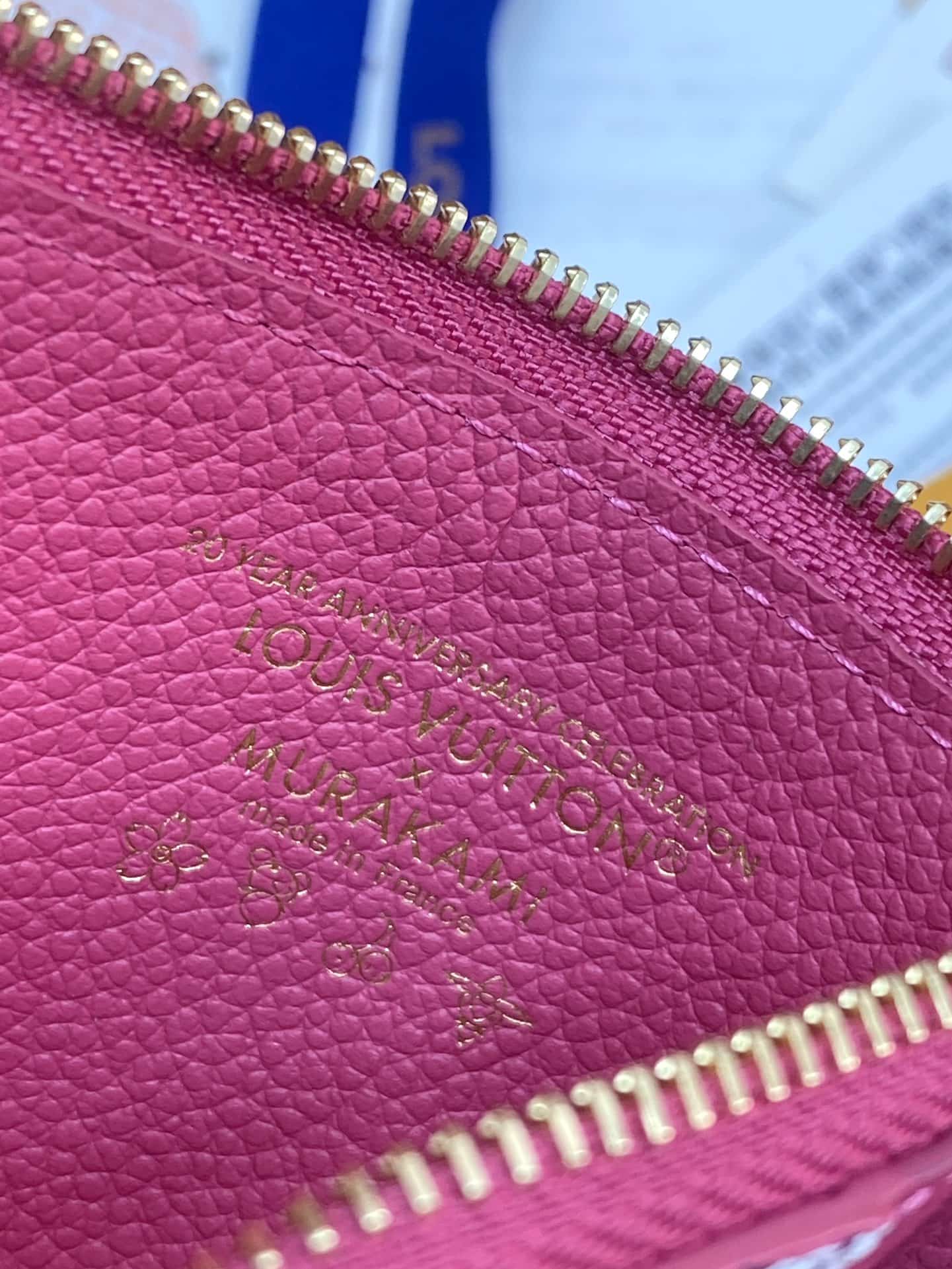 Louis Vuitton x Murakami Romy Card Holder Monogram Empreinte Leather M14155 High