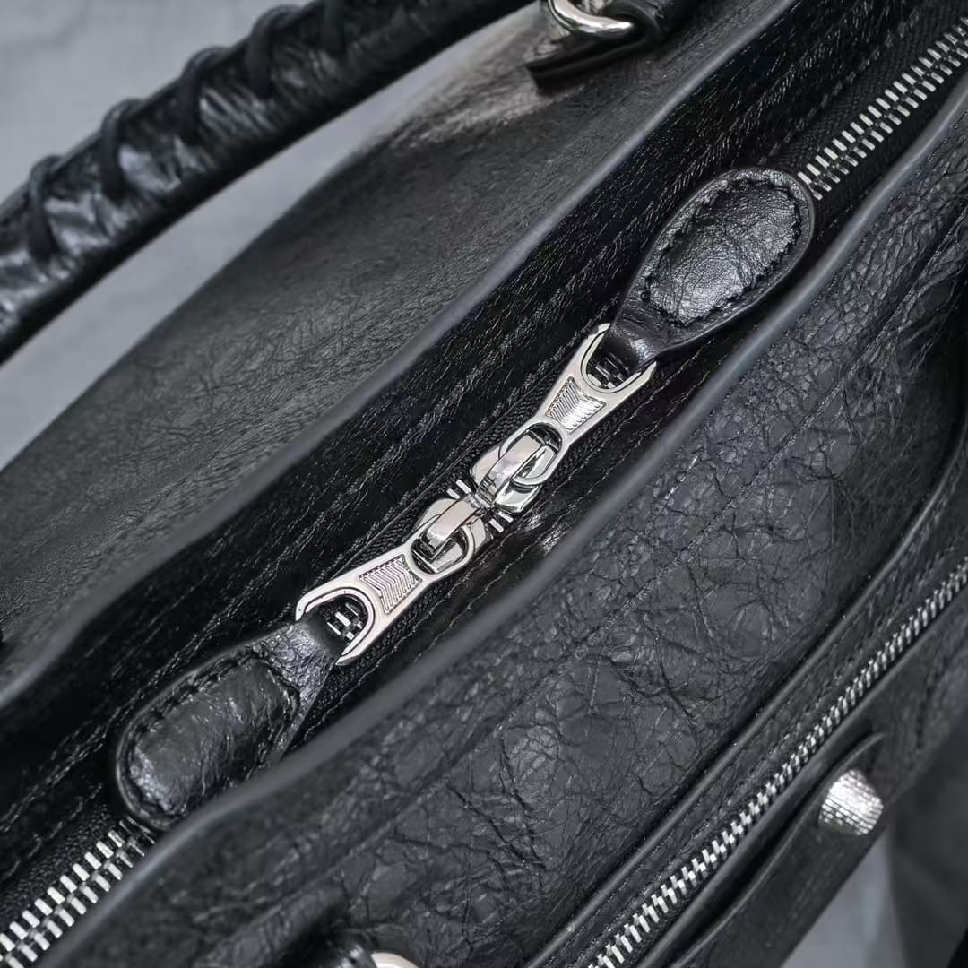 Balenciaga Women's Le City First Bag in Black High