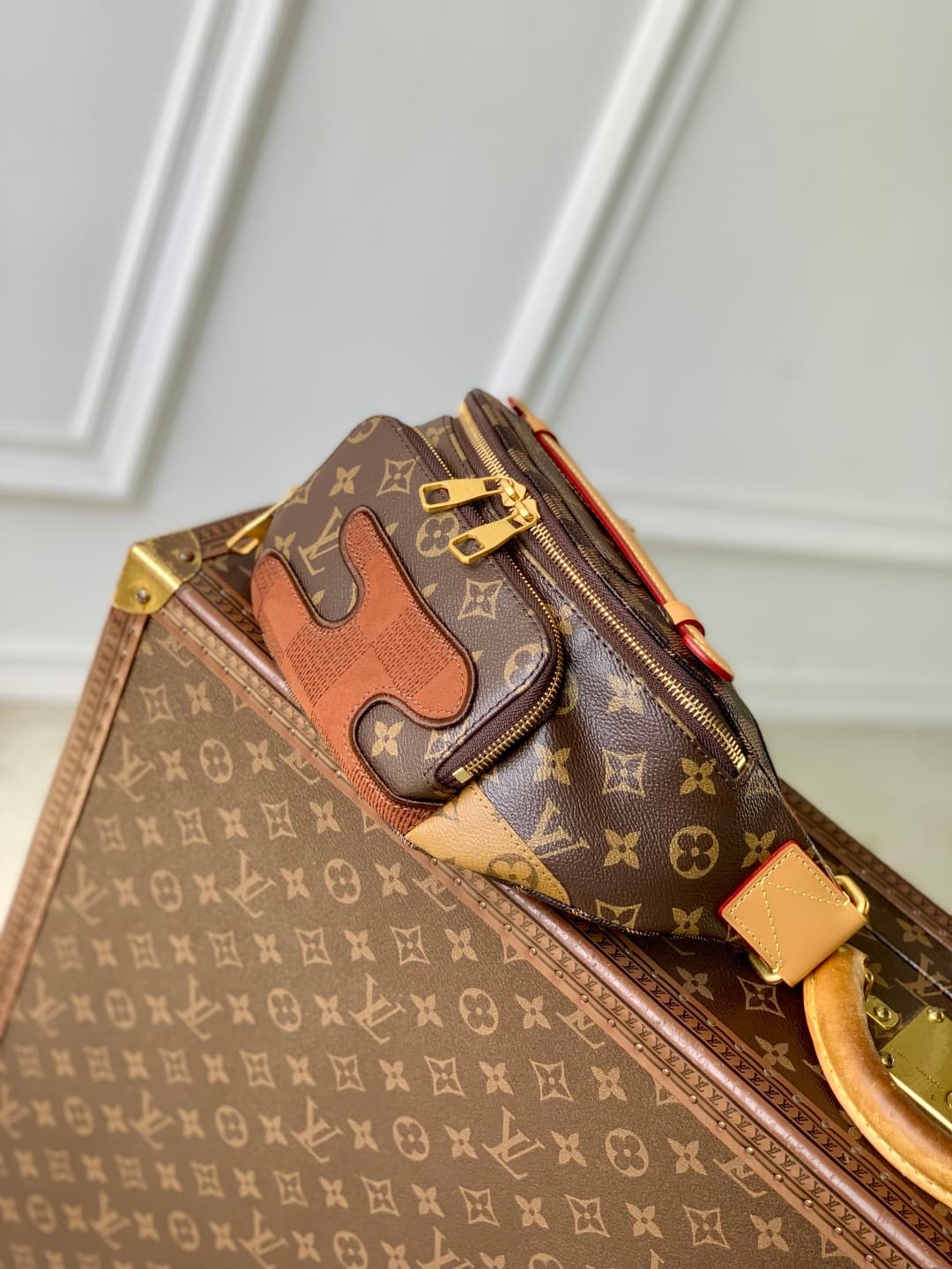 Louis Vuitton Rush Bumbag Monogram Landscape coated canvas M15271 Brown High