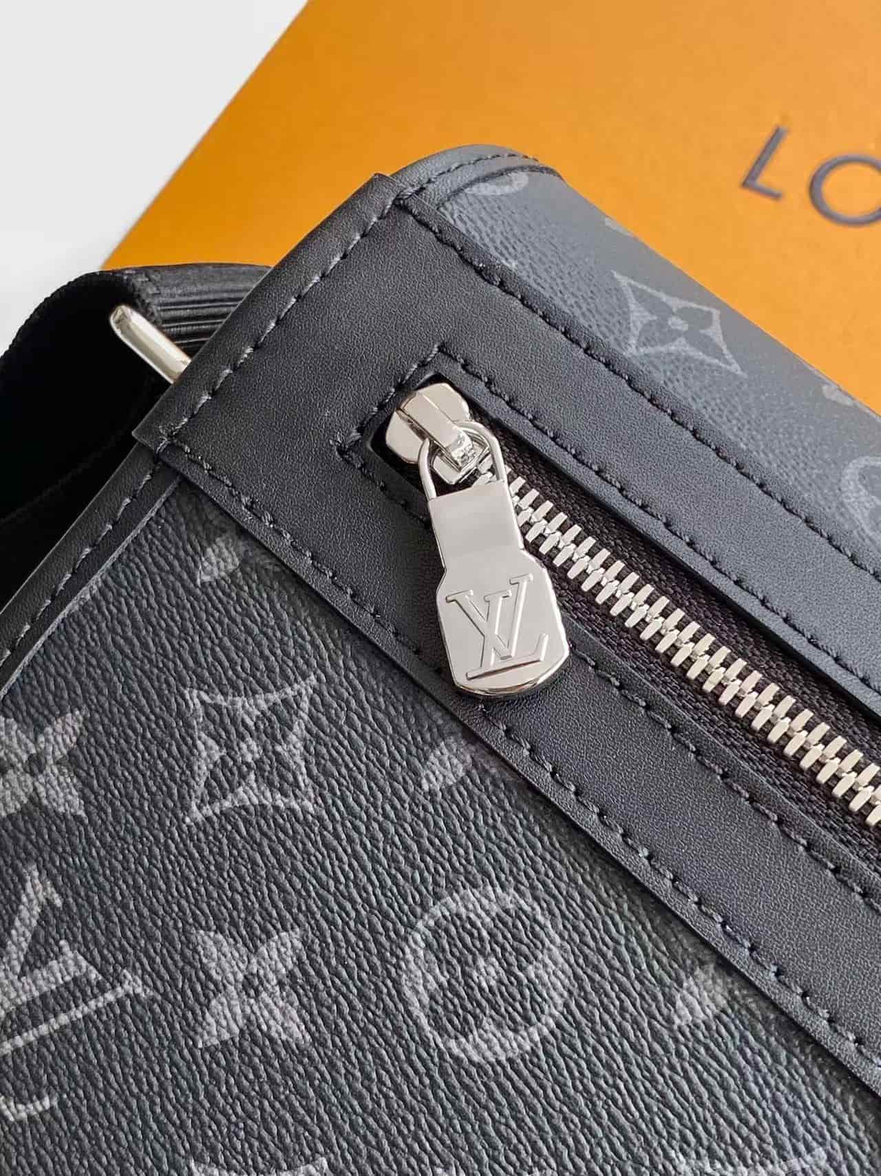 Louis Vuitton Courrier Messenger Black Monogram Eclipse coated canvas M28630 High