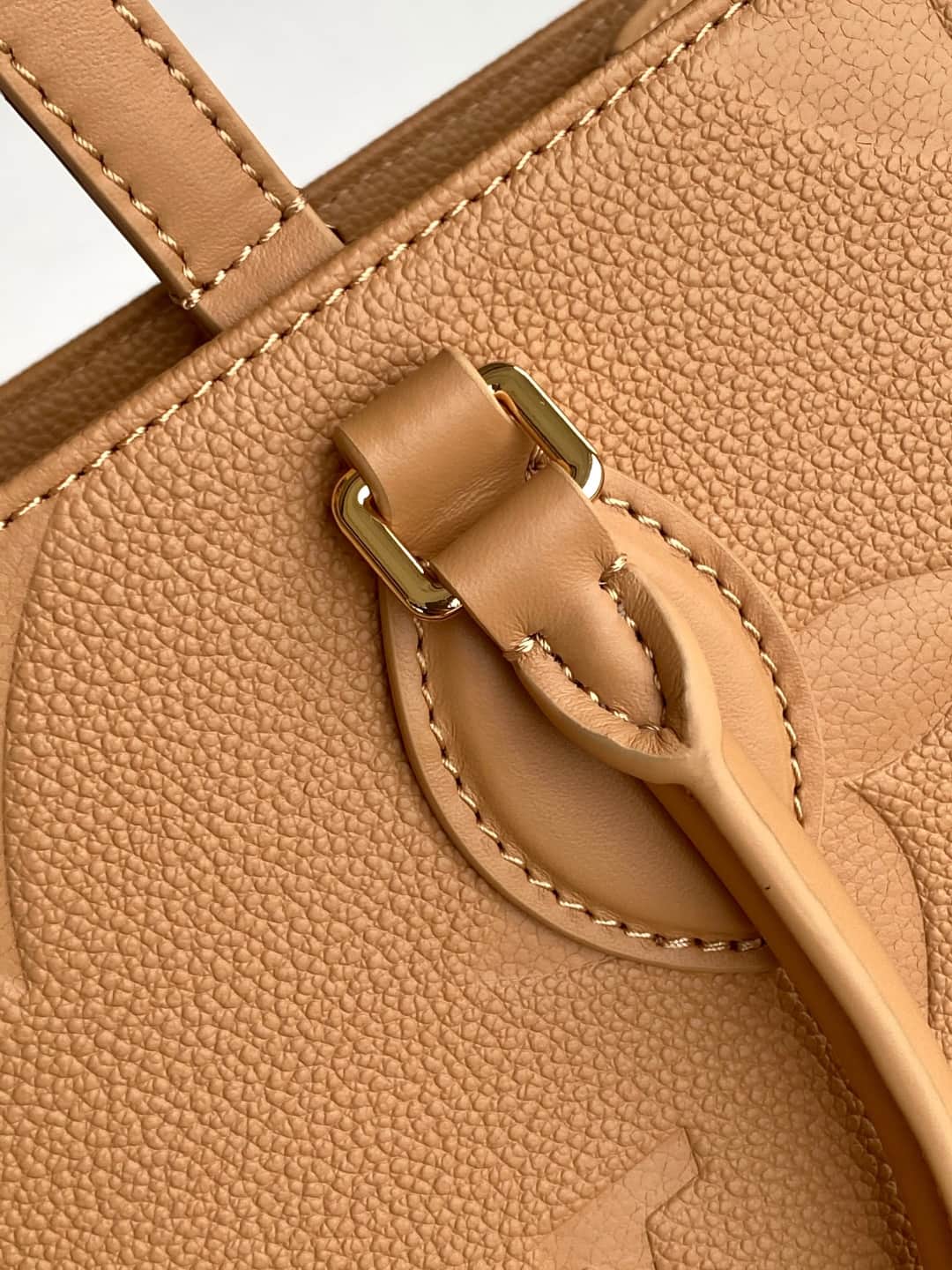 Louis Vuitton OnTheGo MM Sand Grained cowhide leather M14255 High