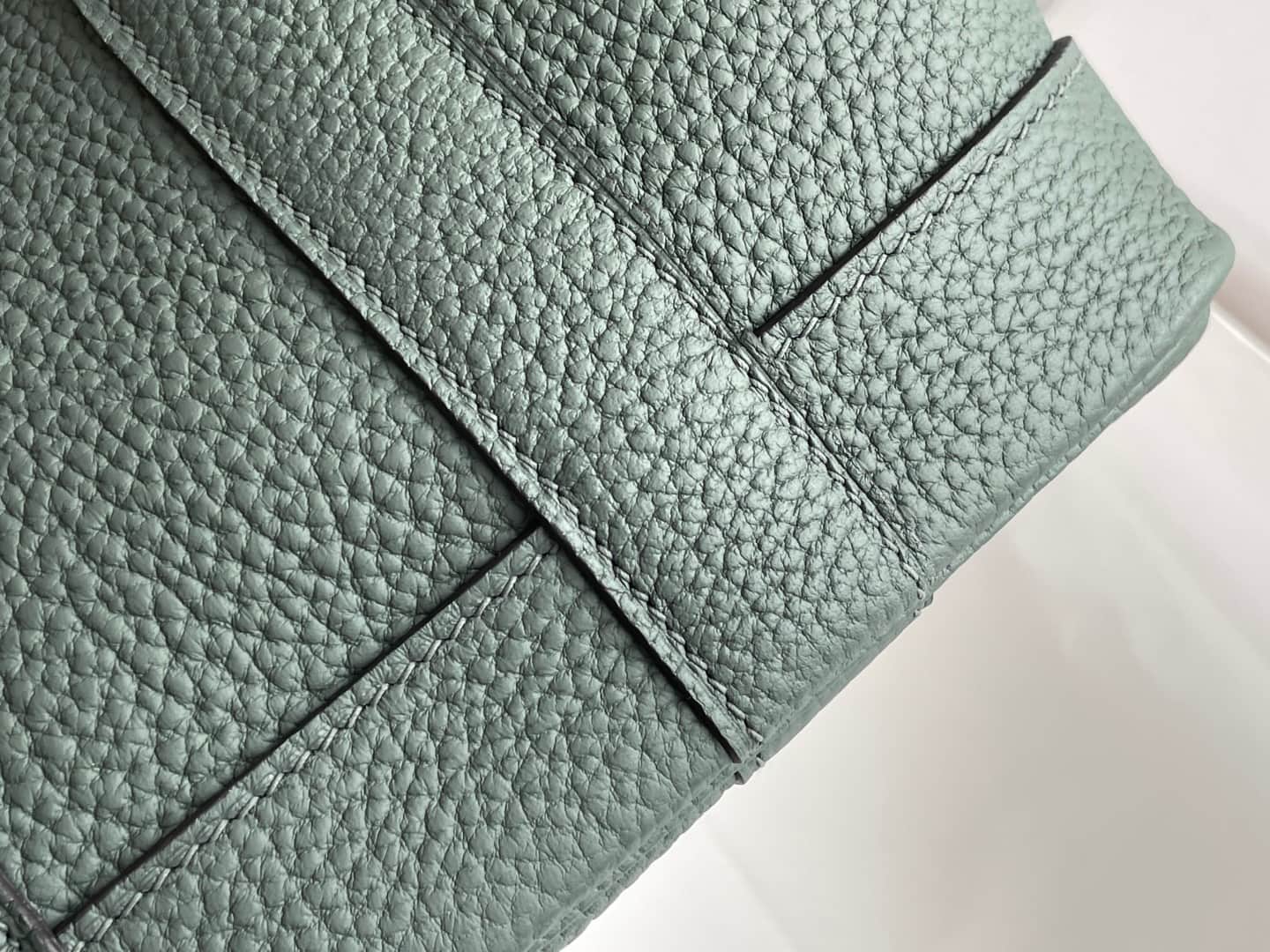 Hermes Garden Party 23 bag in Vert Amande Togo Leather WAX High