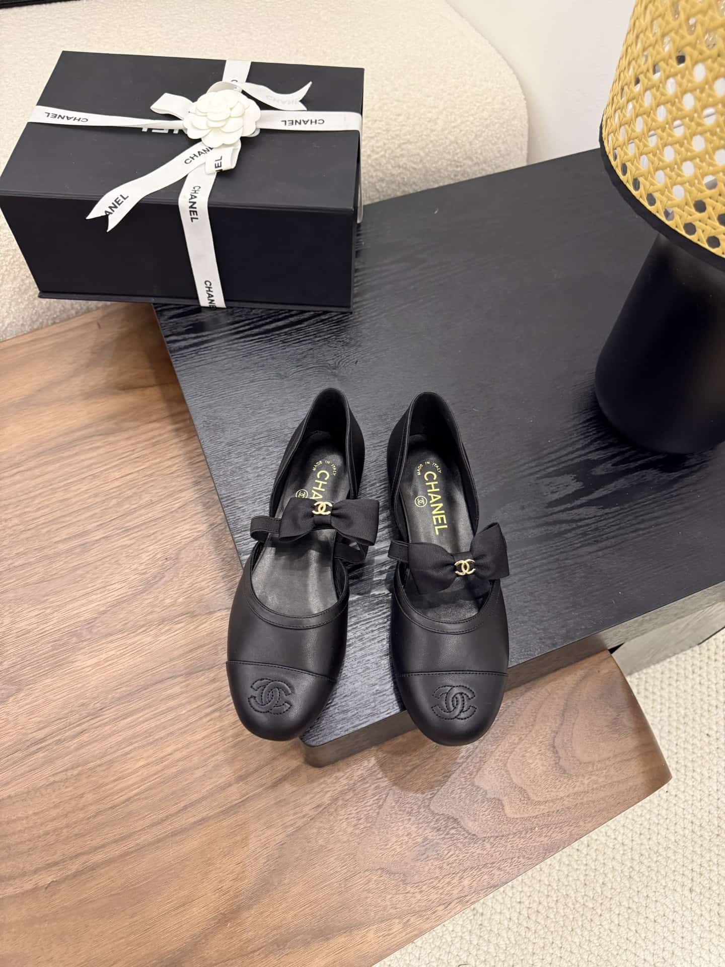 Chanel Mary Jane Flat Shoes Women