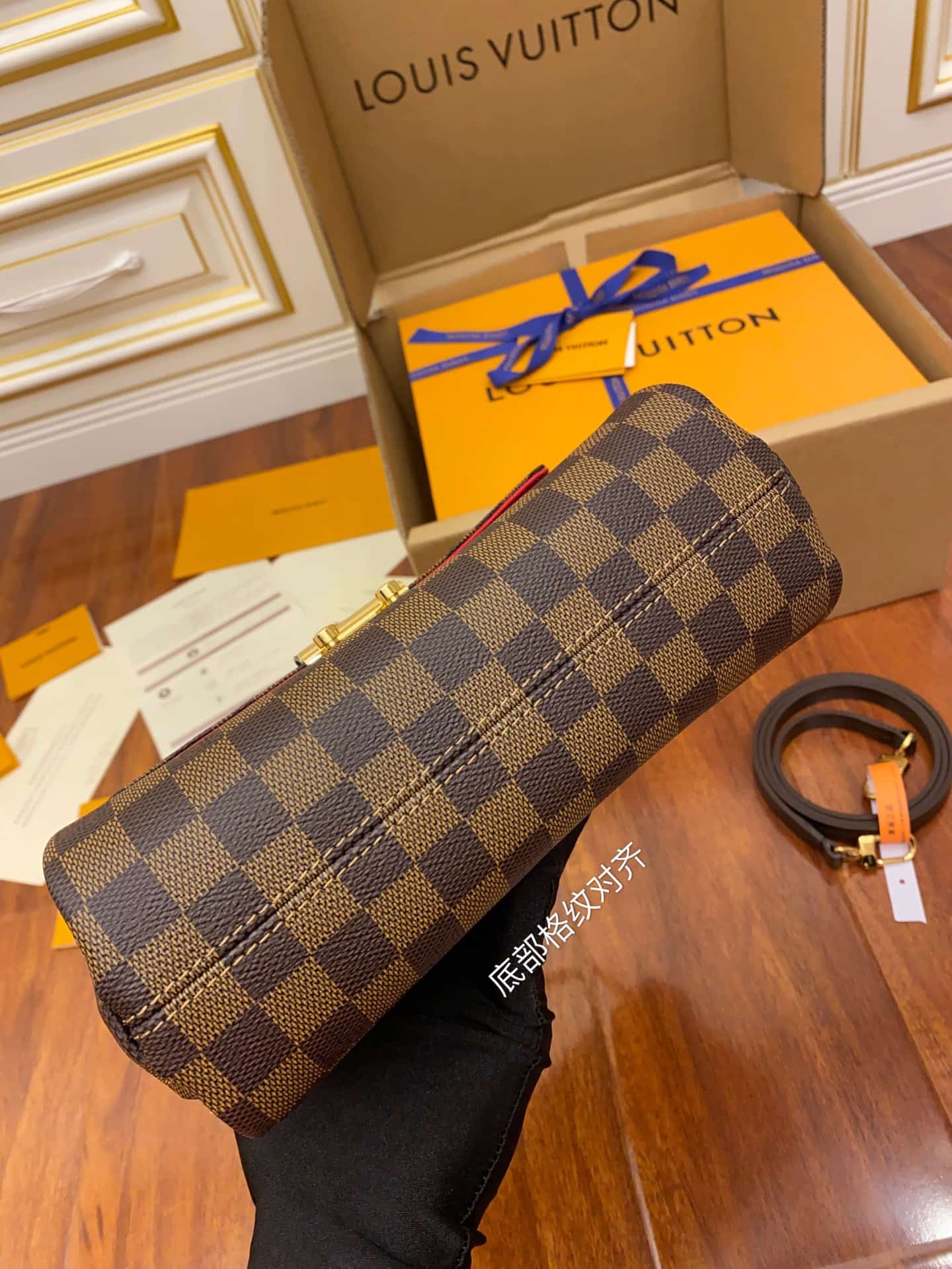 Louis Vuitton Croisette Damier Ebene coated canvas N53000 TOP