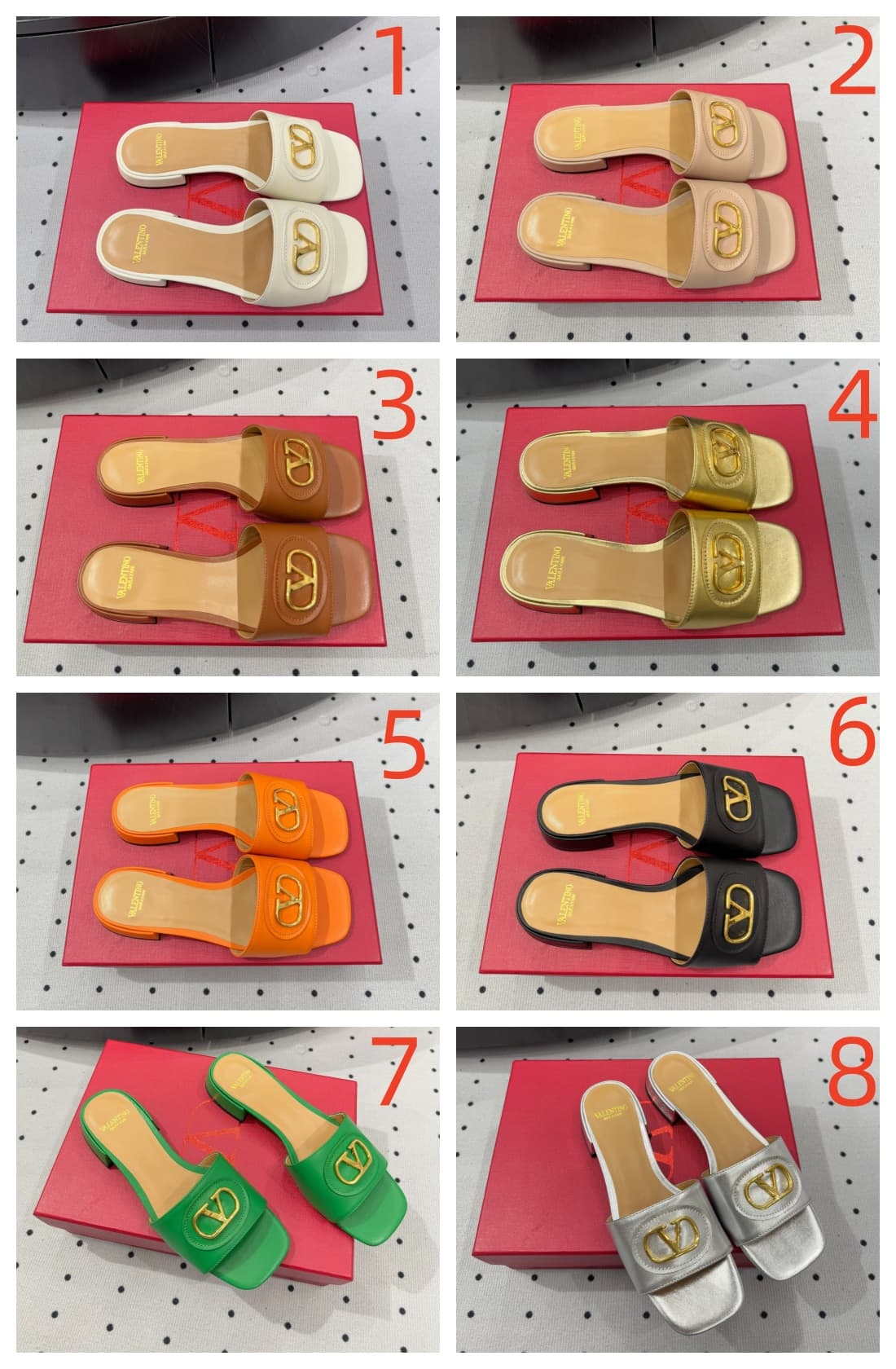 Valentino Vlogo Signature Slide Sandal Shoes Women
