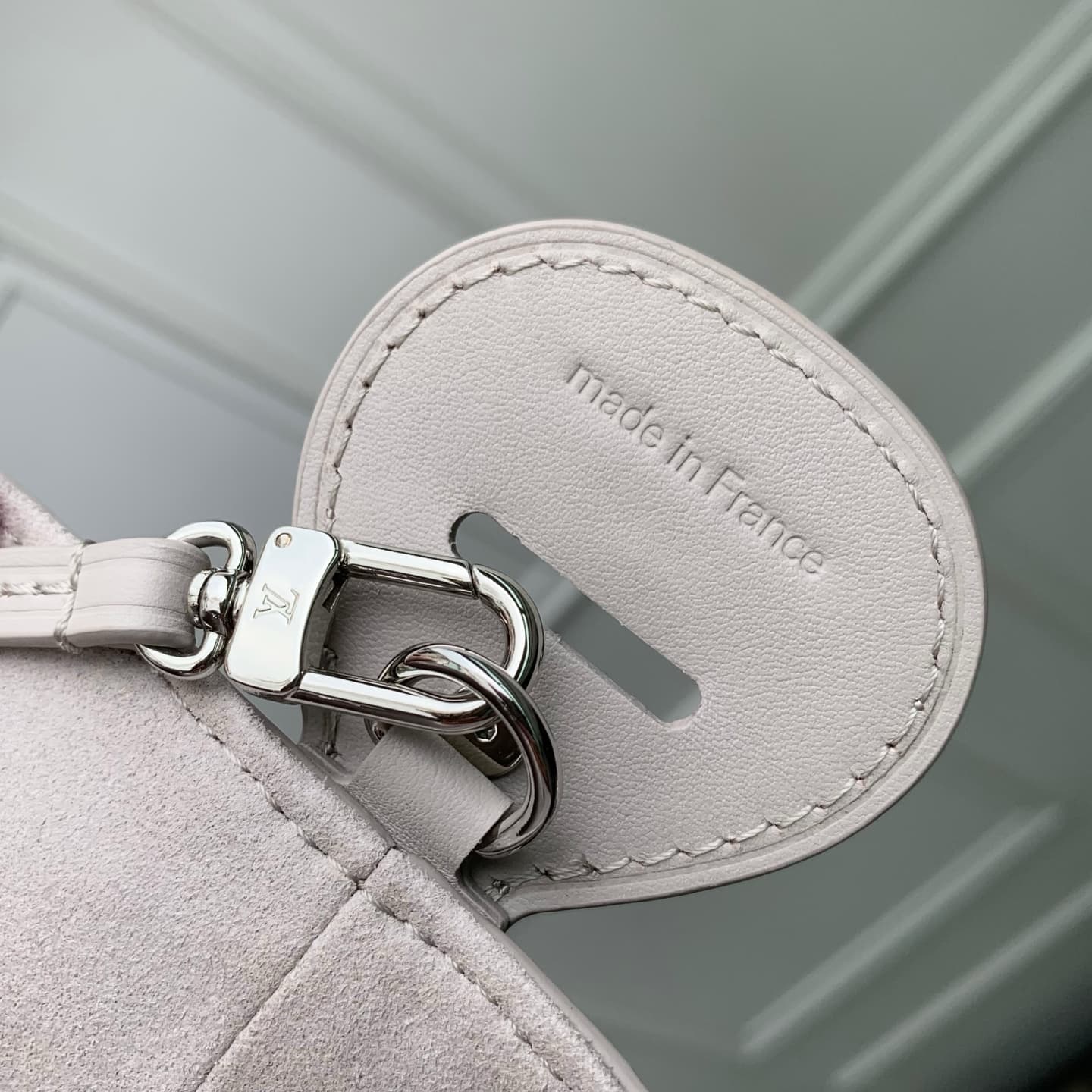 Louis Vuitton All In BB Brume Gray Monogram Empreinte Leather M28342 High